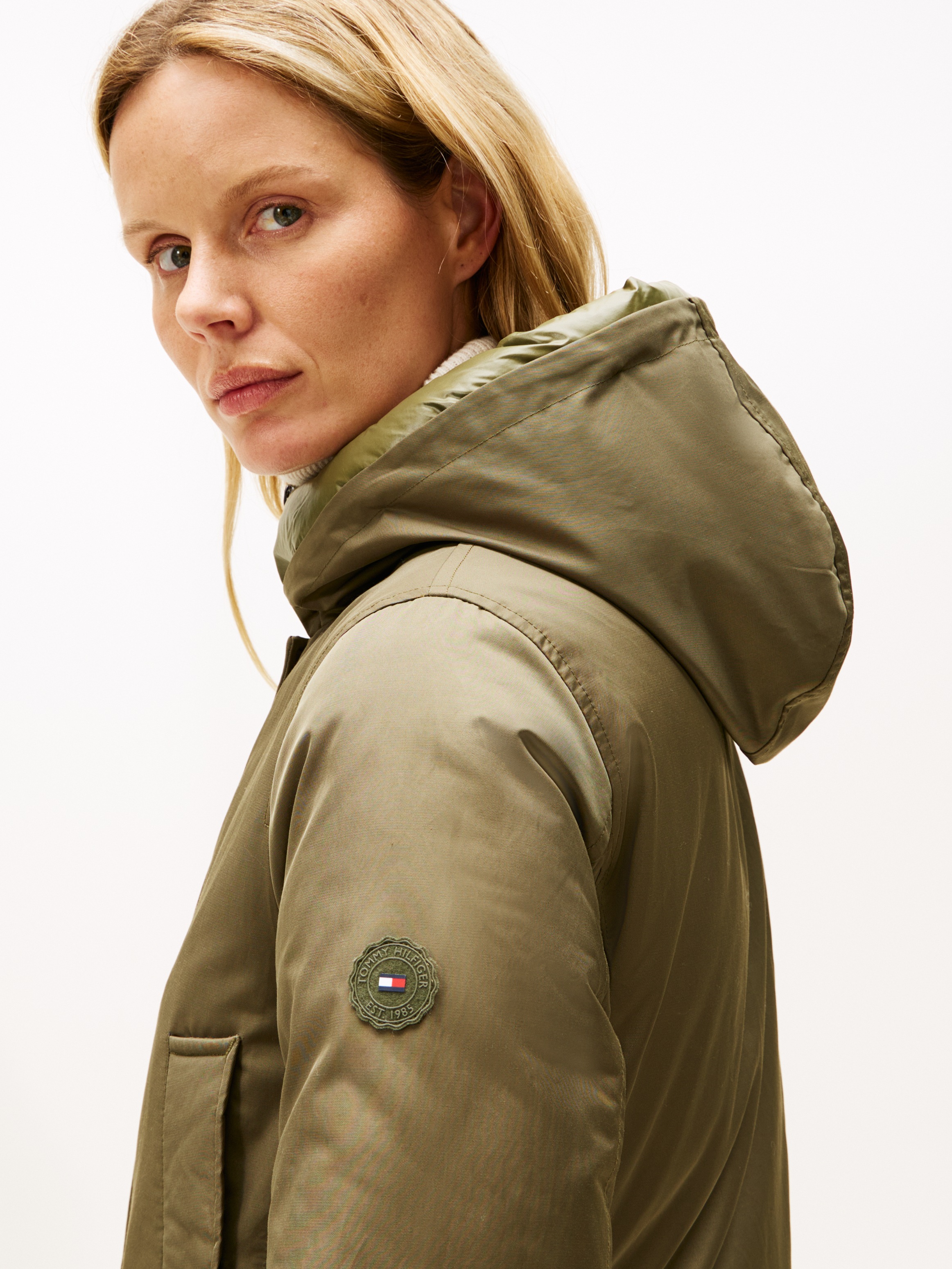 Tommy Hilfiger Wintermantel "PADDED NYLON REG PARKA" günstig online kaufen