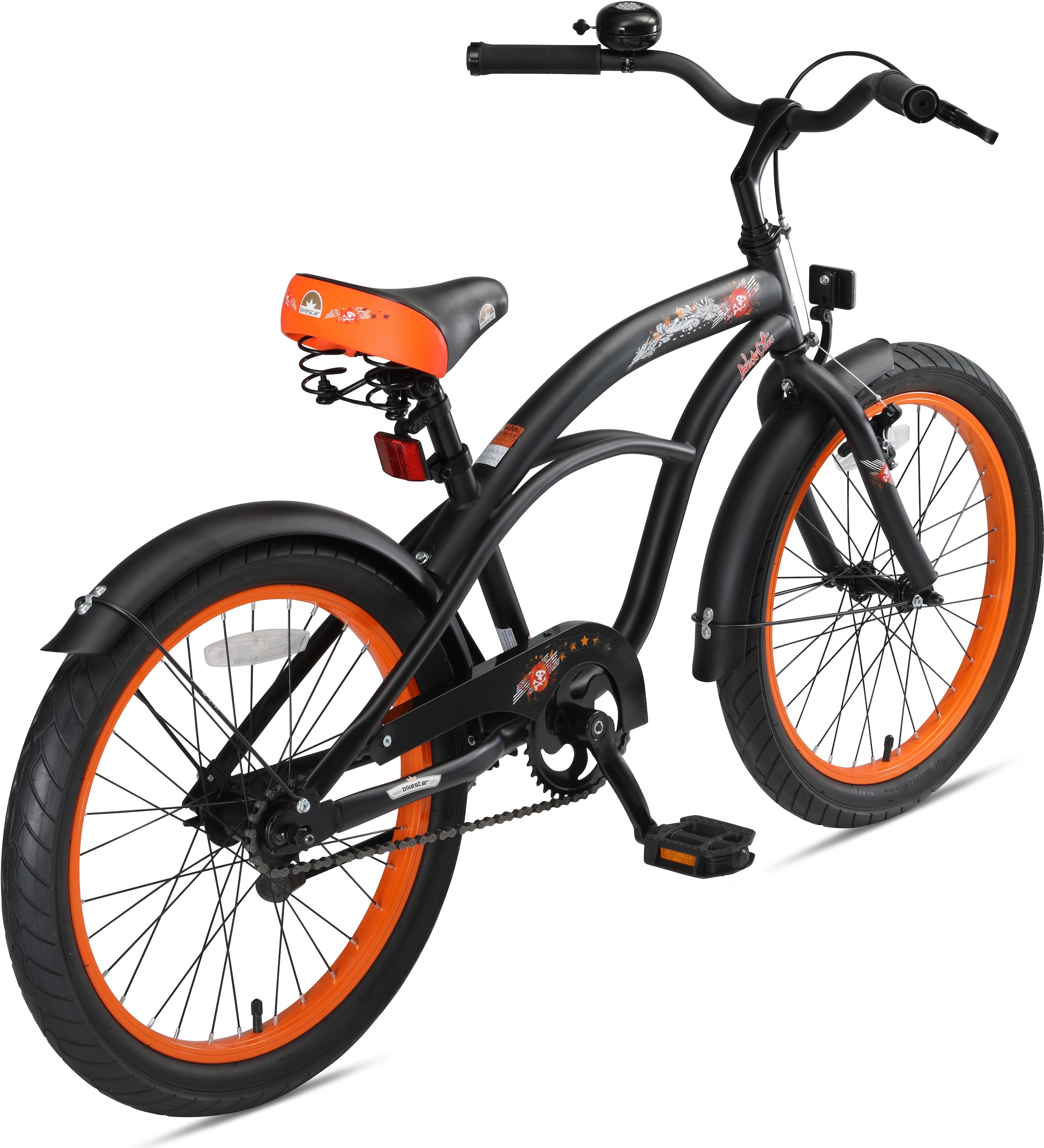 Bikestar Jugendfahrrad »Cruiser«, 1 Gang, für Herren