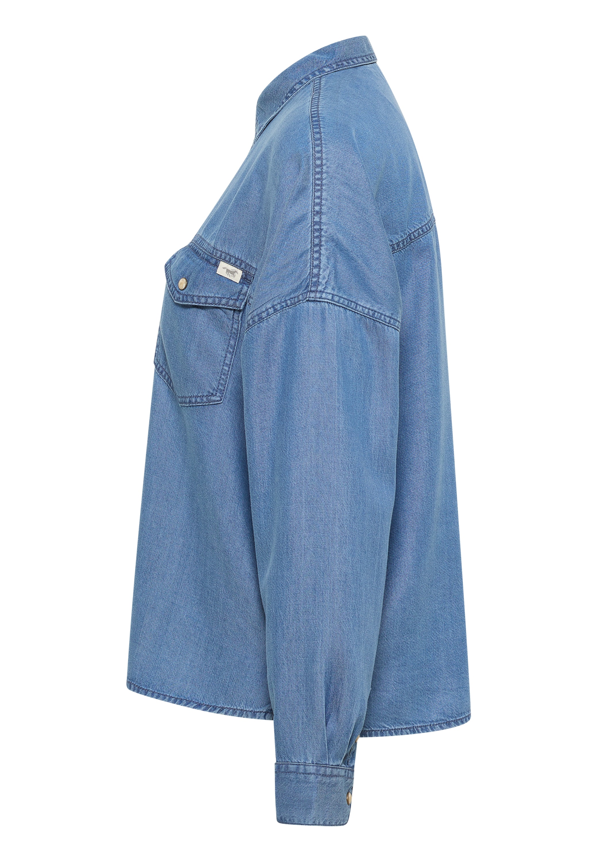 MUSTANG Langarmbluse »Damen Style Dakota Shirt«