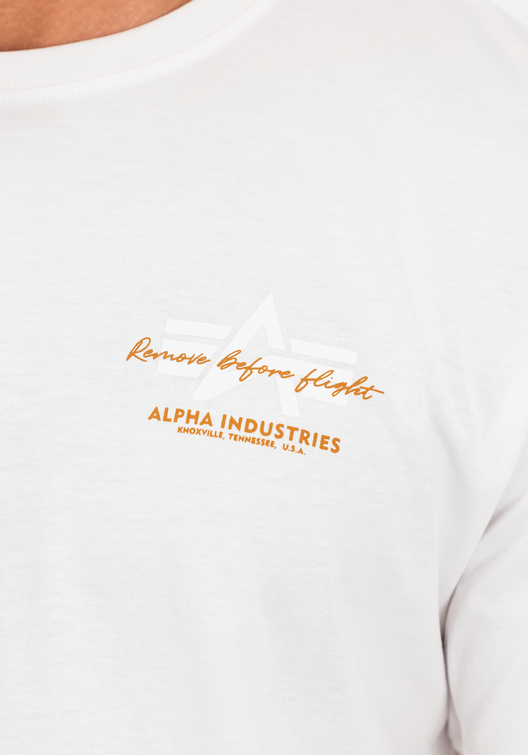 Alpha Industries T-Shirt »Tonal Logo Print T-Shirt«