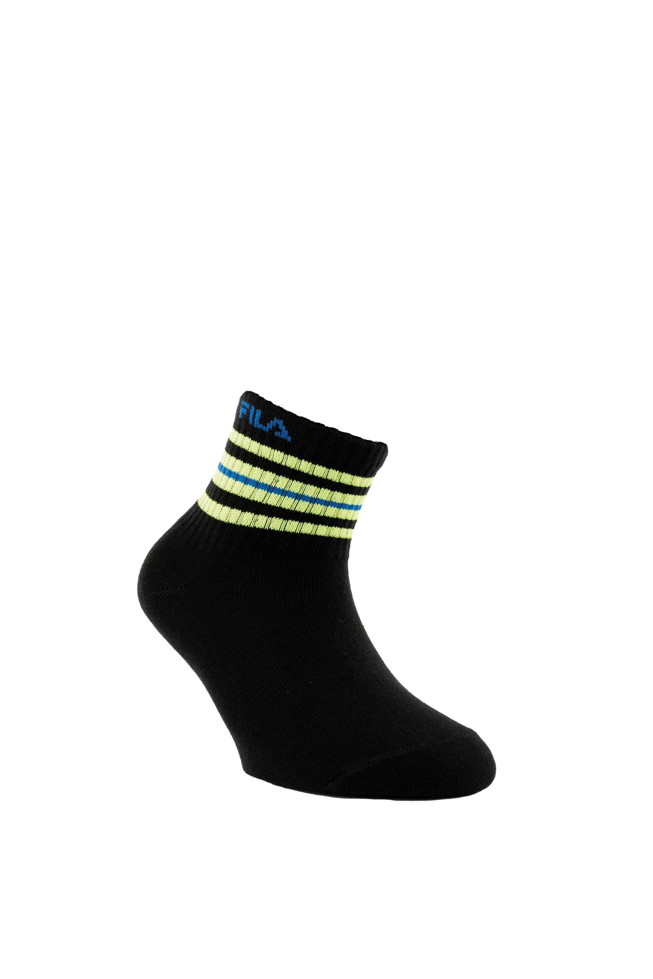 Fila Kurzsocken 6 Paar,  Cotton-Mix, mit Rippenbündchen