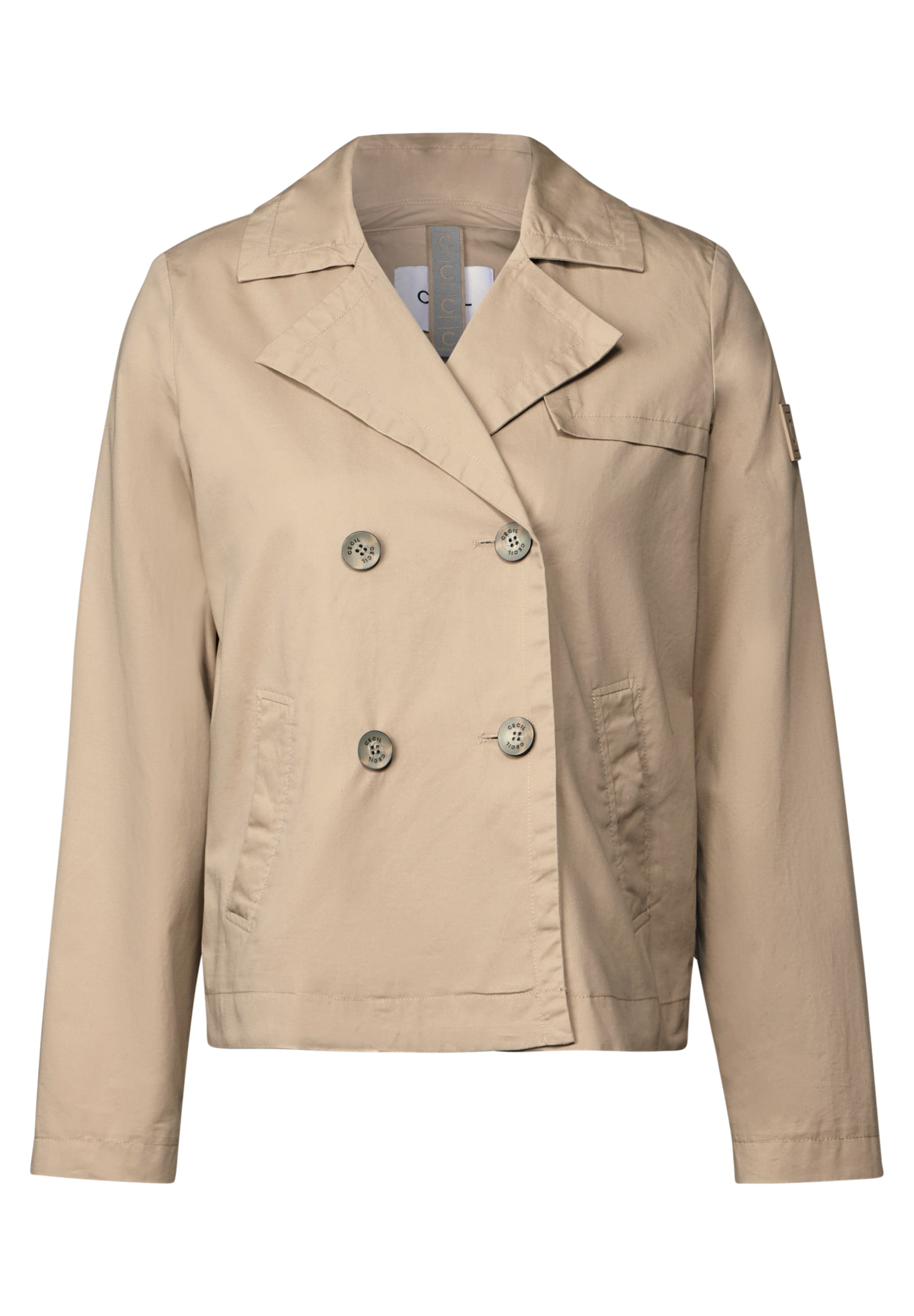 Cecil Outdoorjacke, ohne Kapuze, aus reiner Baumwolle
