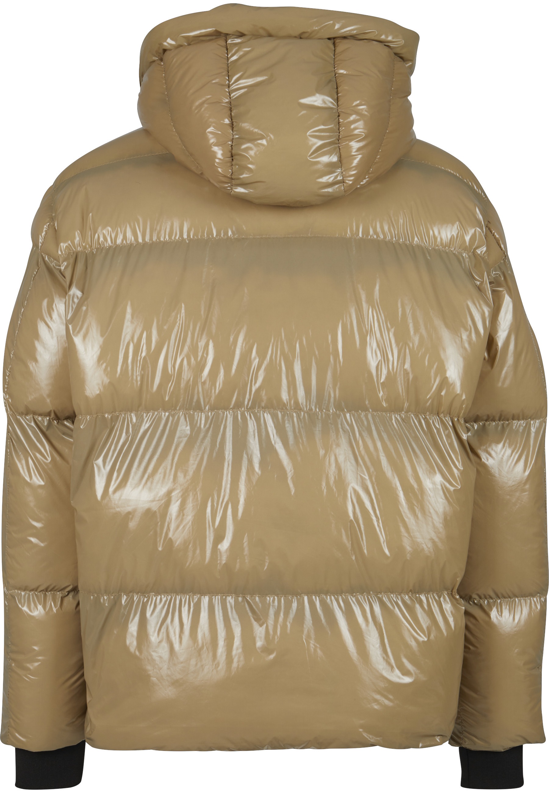 DEF Winterjacke "DEF Herren DEF Shiny Pufferjacket" 1 Stk. tlg. mit Kapuze günstig online kaufen