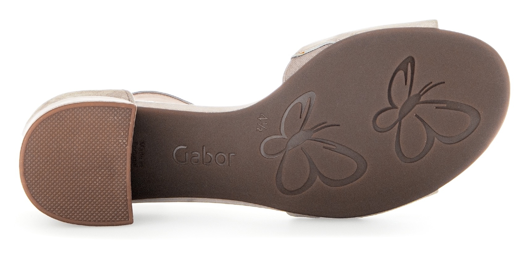 Gabor Sandalette »TUNIS«, Blockabsatz, Businessschuh, Festtagsschuh, Zierschnalle, G-Weite