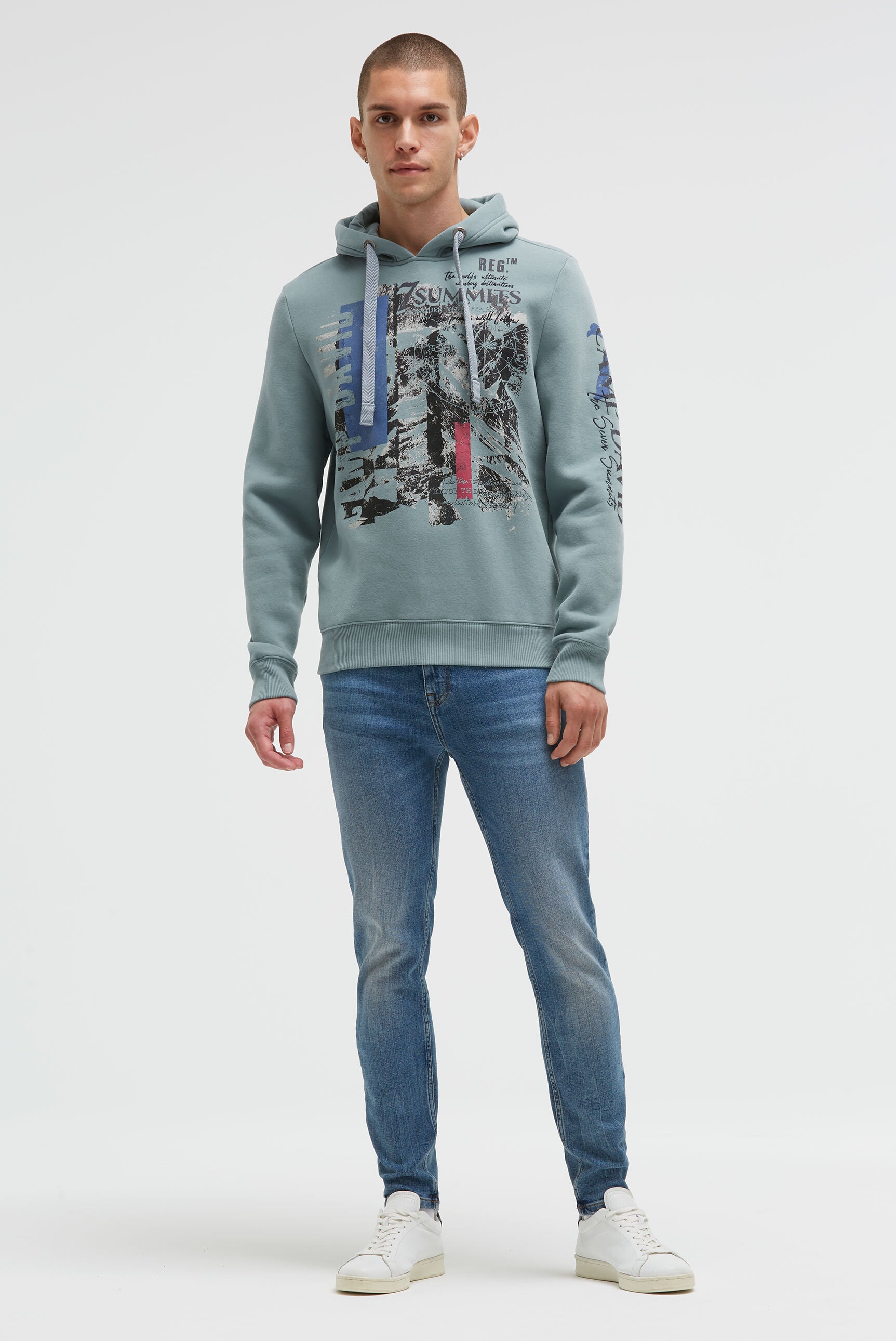 CAMP DAVID Kapuzensweatshirt mit weicher Innenseite