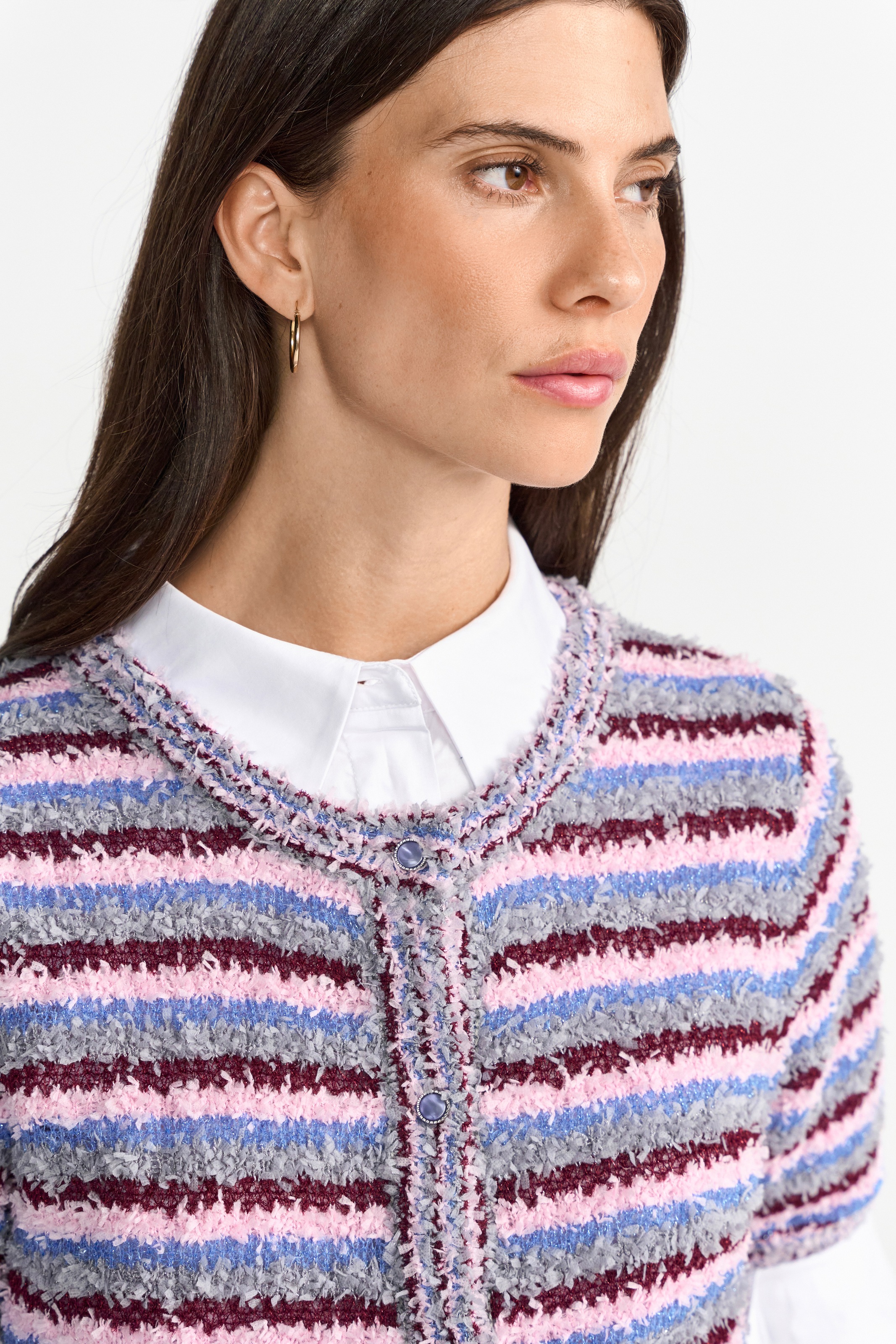 RICHROYAL Strickjacke, Mit Rundhalsausschnitt günstig online kaufen