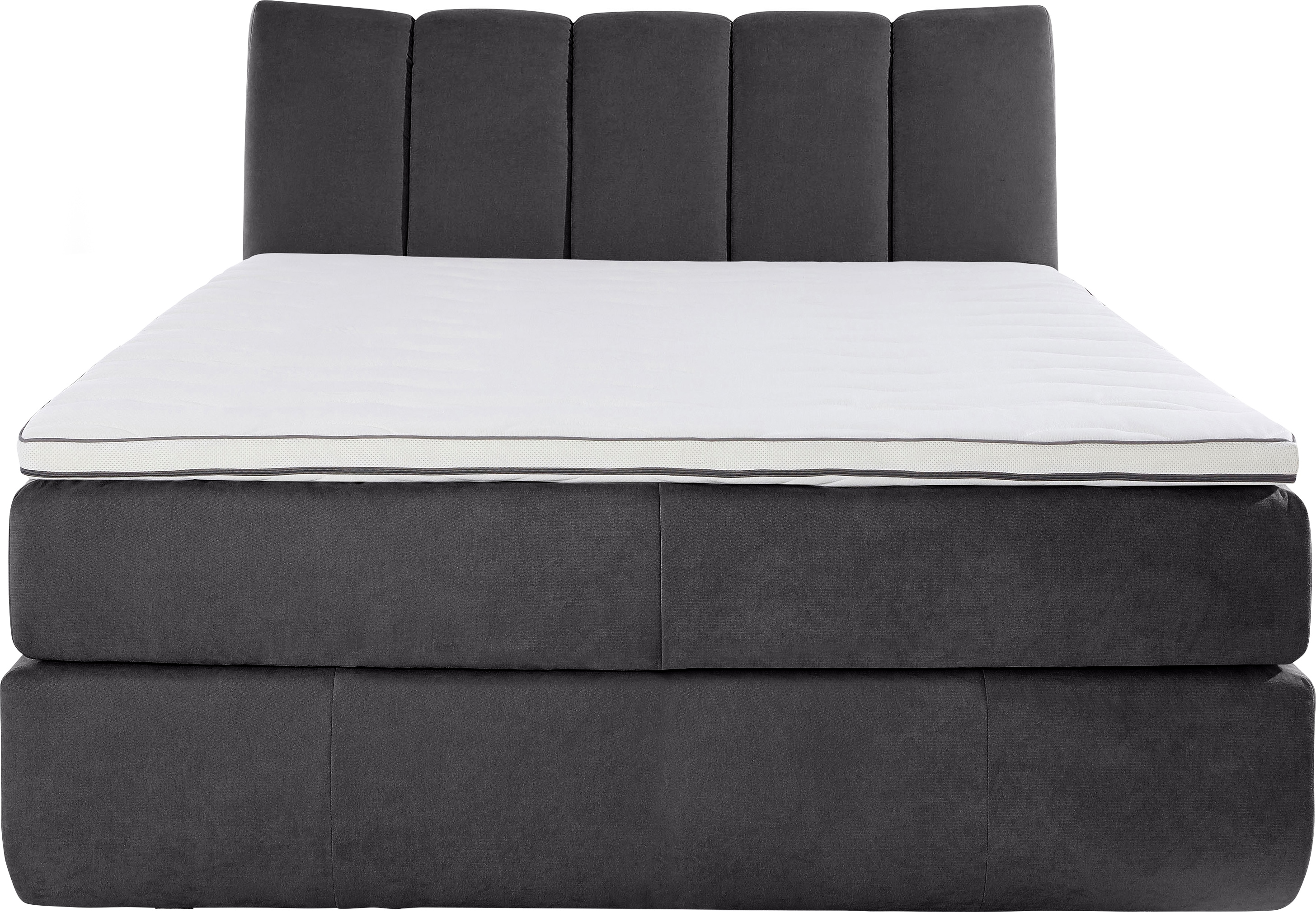 Thumbnail - Leonique Boxspringbett "Océane" Bodenfrei- wirkt freischwebend, verschiedene Härtegrade (auch H4)