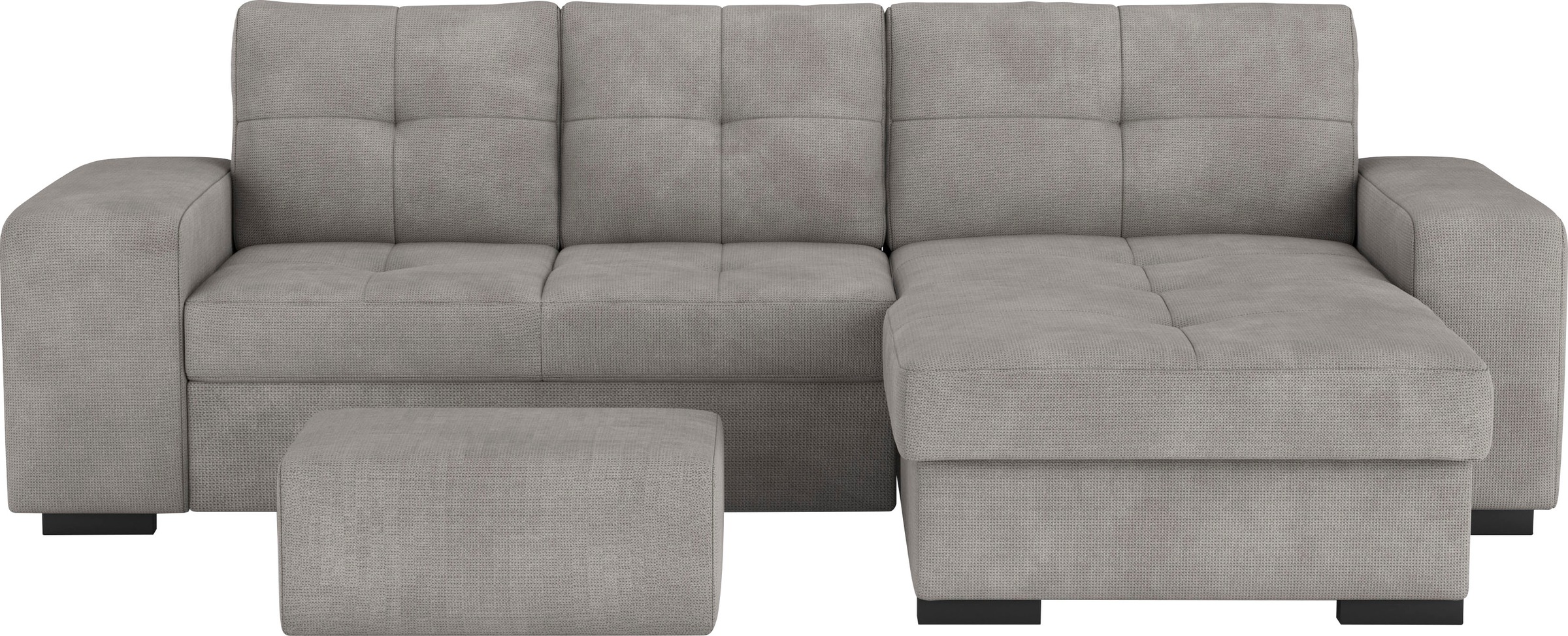 COTTA Ecksofa "Mattina L-Form", mit Hocker, wahlweise mit Bettfunktion & Be günstig online kaufen