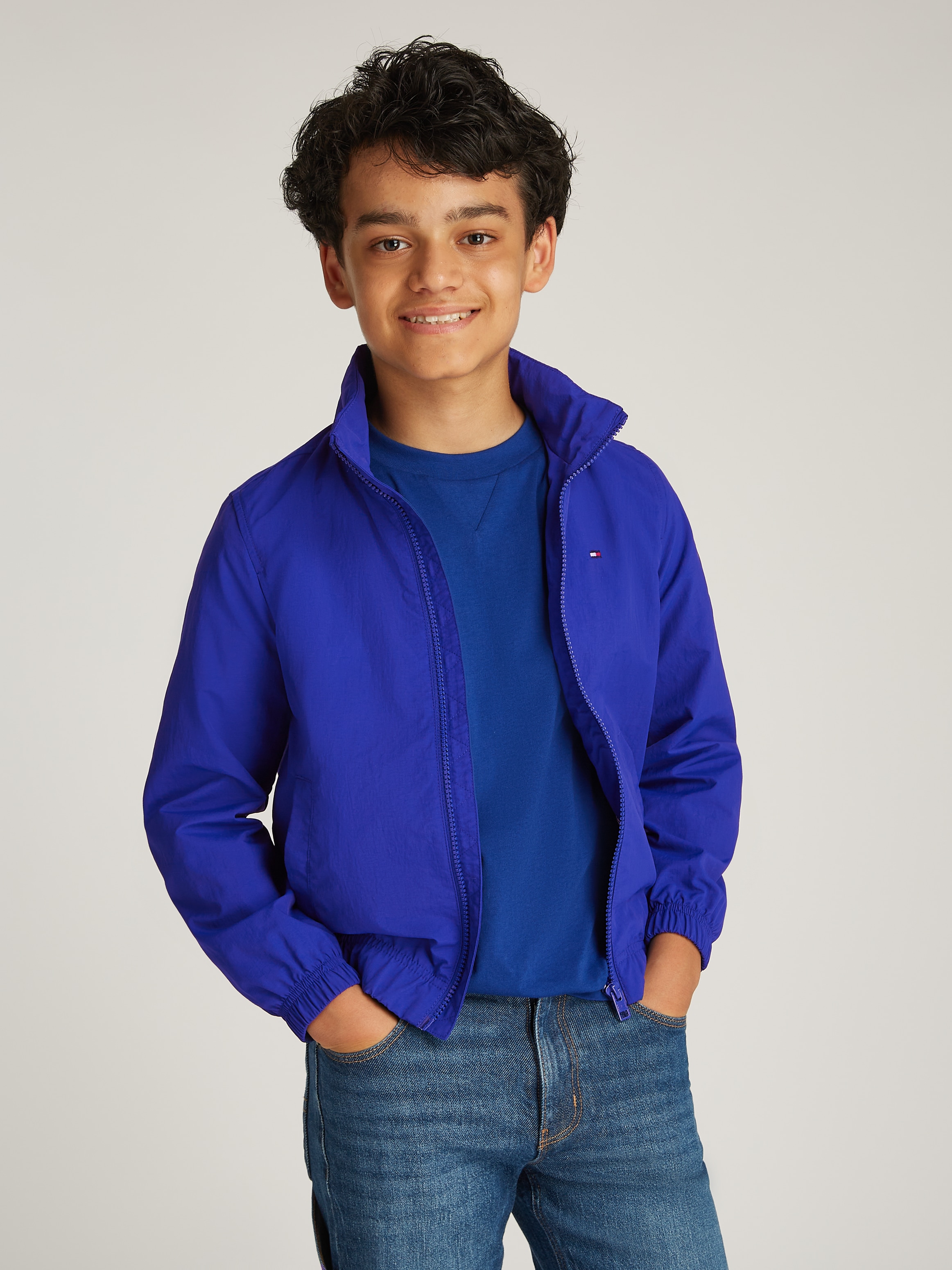 Tommy Hilfiger Outdoorjacke »ESSENTIAL JACKET«, mit Logo-Patch