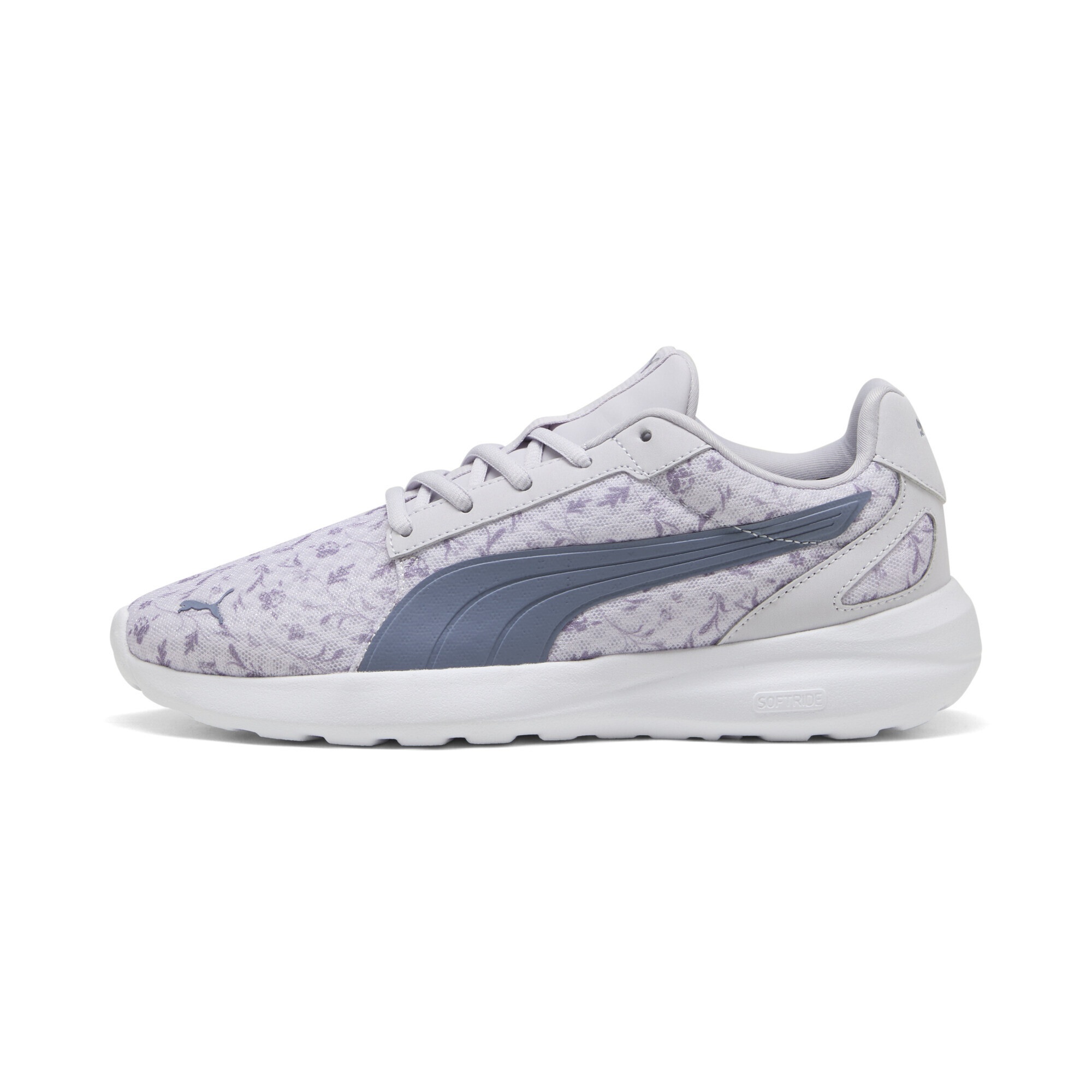 Sneaker PUMA "SOFTRIDE Cosmic Fiore Sneakers Damen", Herren, Gr. 35,5, lavender pop gray sky lila, Obermaterial: Synthetik, Textil; Futter: Textil; Innensohle: Textil; Laufsohle: Synthetik, Schuhe Sneaker 2