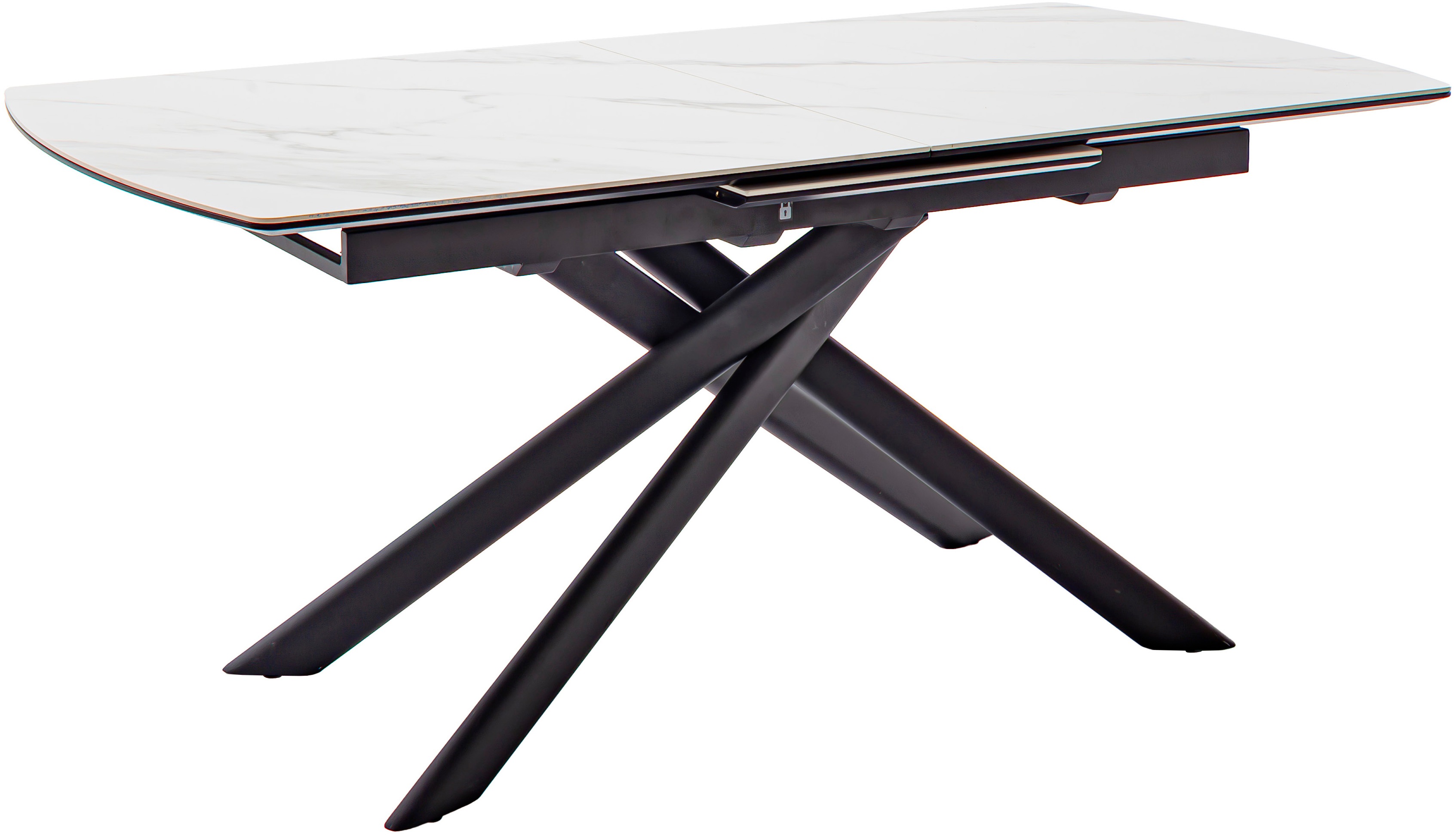 Thumbnail - MCA furniture Esstisch "VANINO Auszugtisch 180-230 cm marmoriert" 1 Stk. tlg. Keramik,Metall,Synchronauszug,ausziehbar,8...