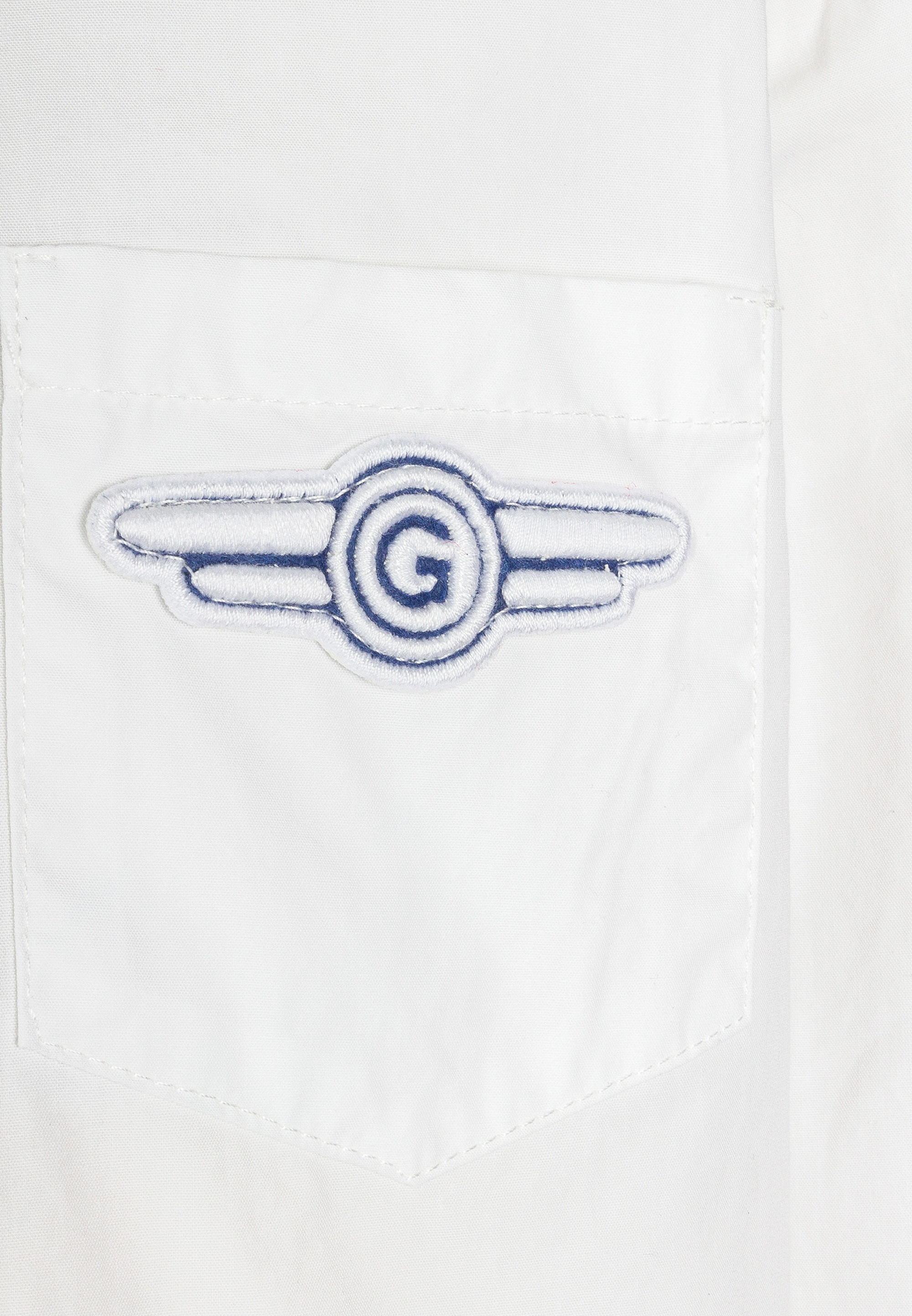 Gulliver | Kontrast-Elementen mit online bestellen trendigen BAUR Langarmhemd,