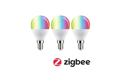 LED-Leuchtmittel »Smart 3er-Pack Tropfen 470lm 2200K-6500K 230V«, Tageslichtweiß