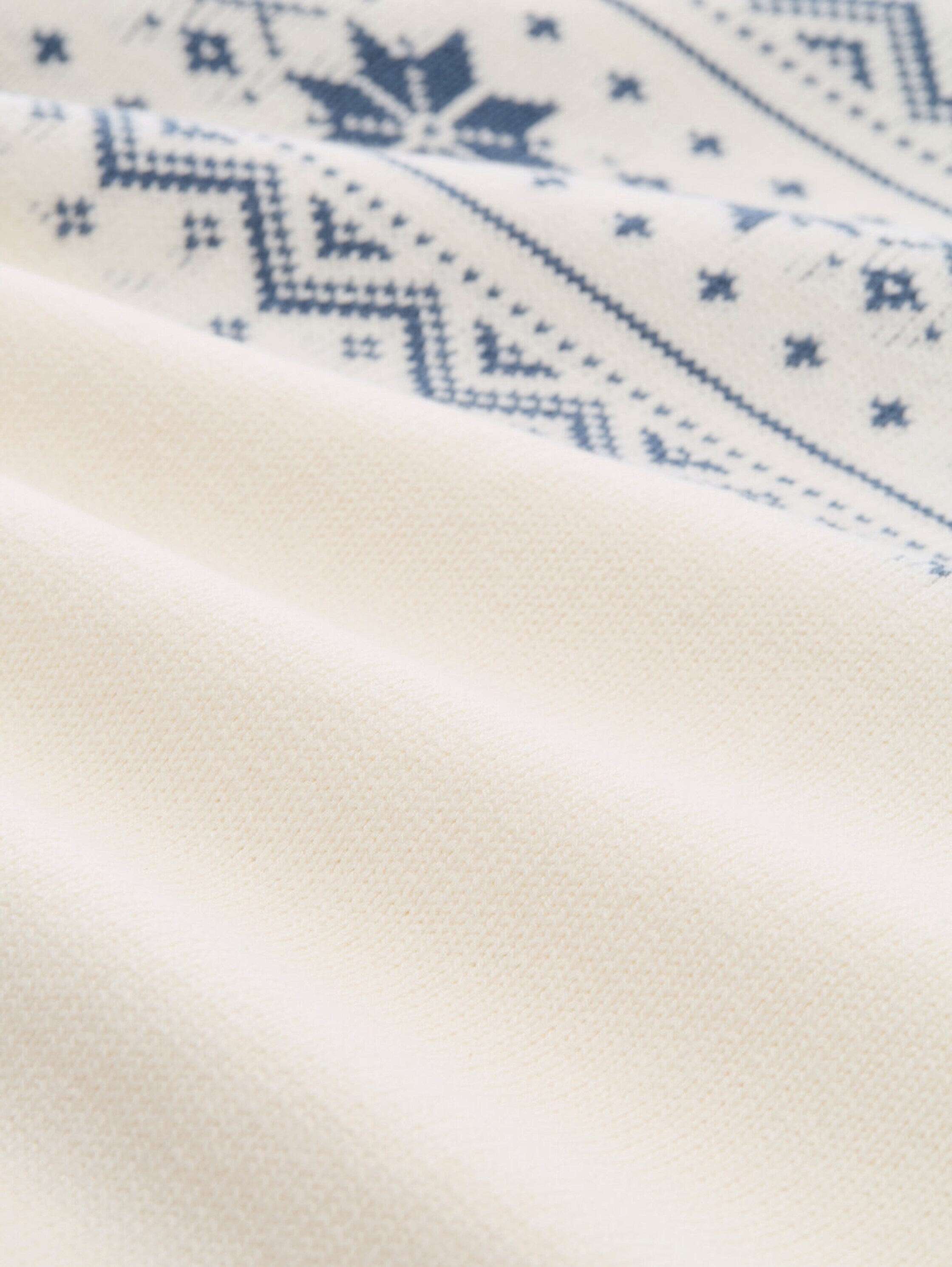 TOM TAILOR Denim Strickpullover mit Norweger-Muster günstig online kaufen