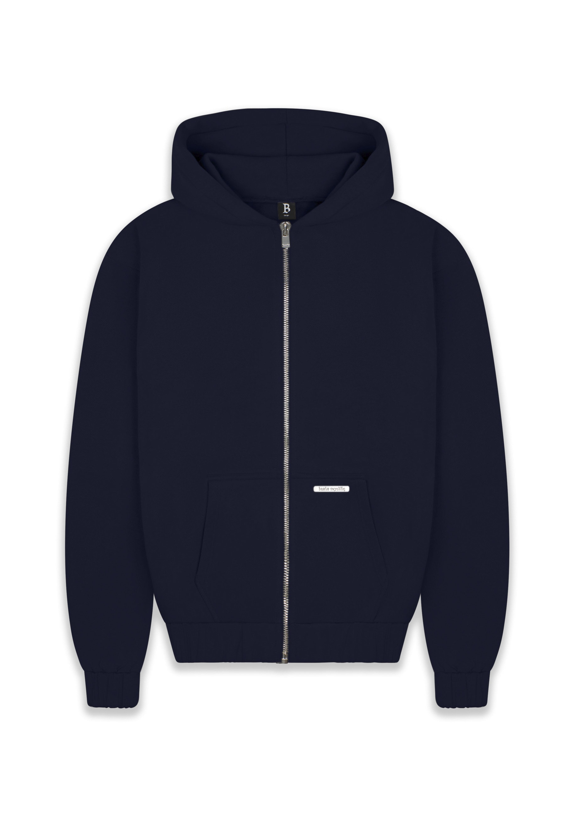 Dropsize Sweatjacke "Dropsize Herren Super Heavy Blank Zip-Hoodie"