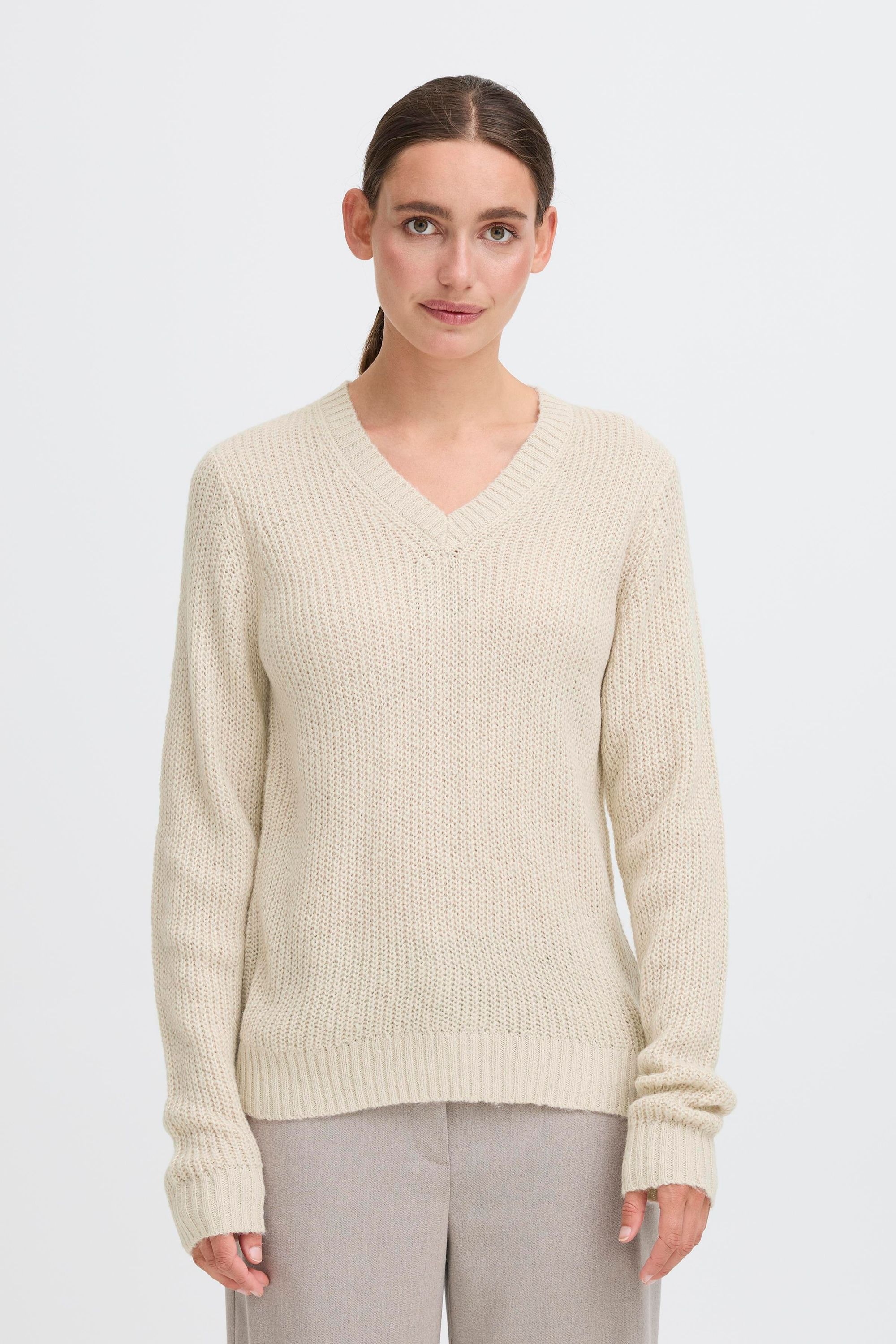 OXMO V-Ausschnitt-Pullover »V-Ausschnitt-Pullover OXFSINVI PU 1«