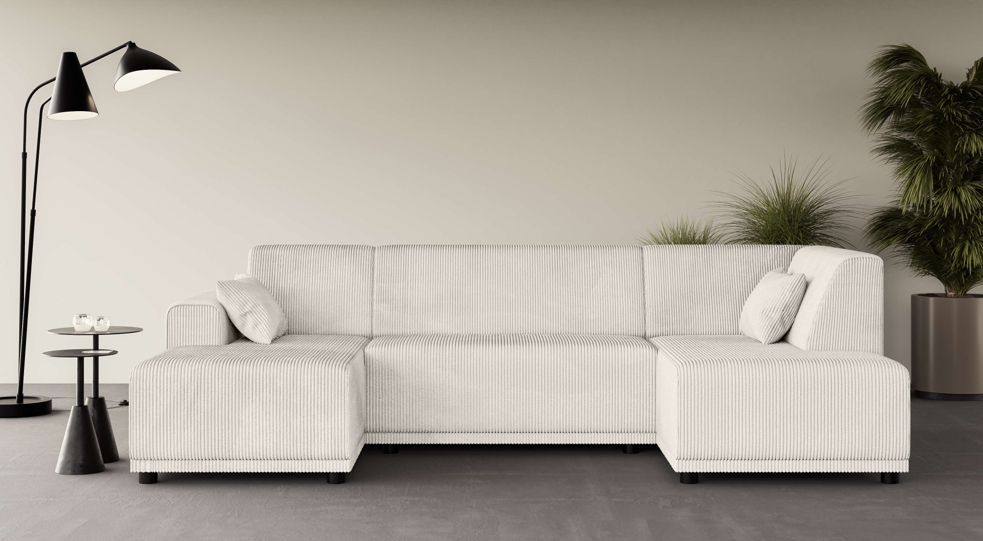 Home affaire Wohnlandschaft "TAMMO" U-Form