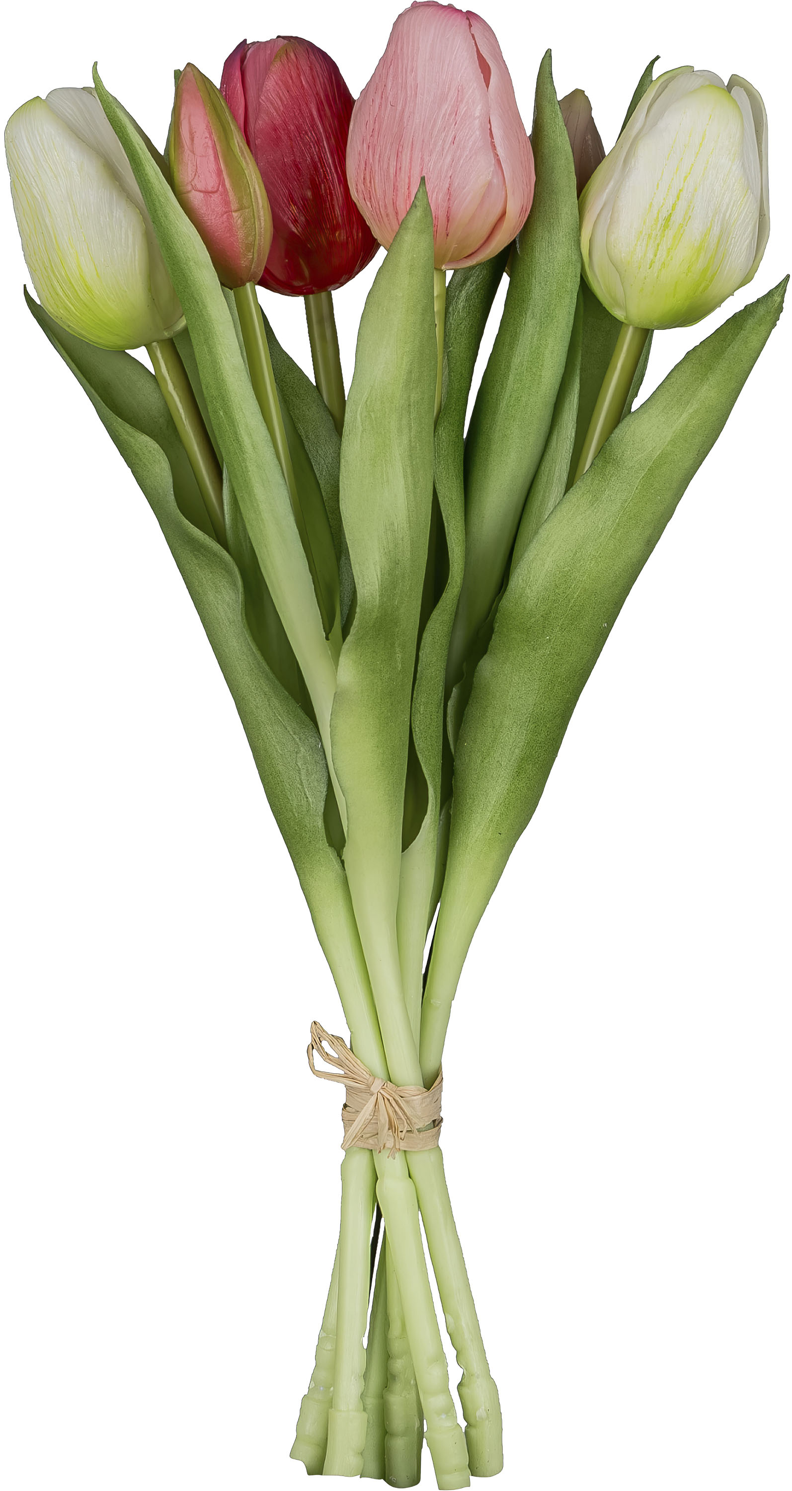 Creativ green Kunsttulpe "Tulpenbund" aus 6 Einzelstielen