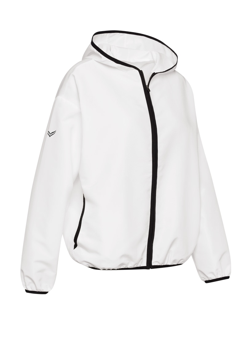 Trigema Sweatjacke »TRIGEMA Dünne Kapuzenjacke mit praktischen Taschen«