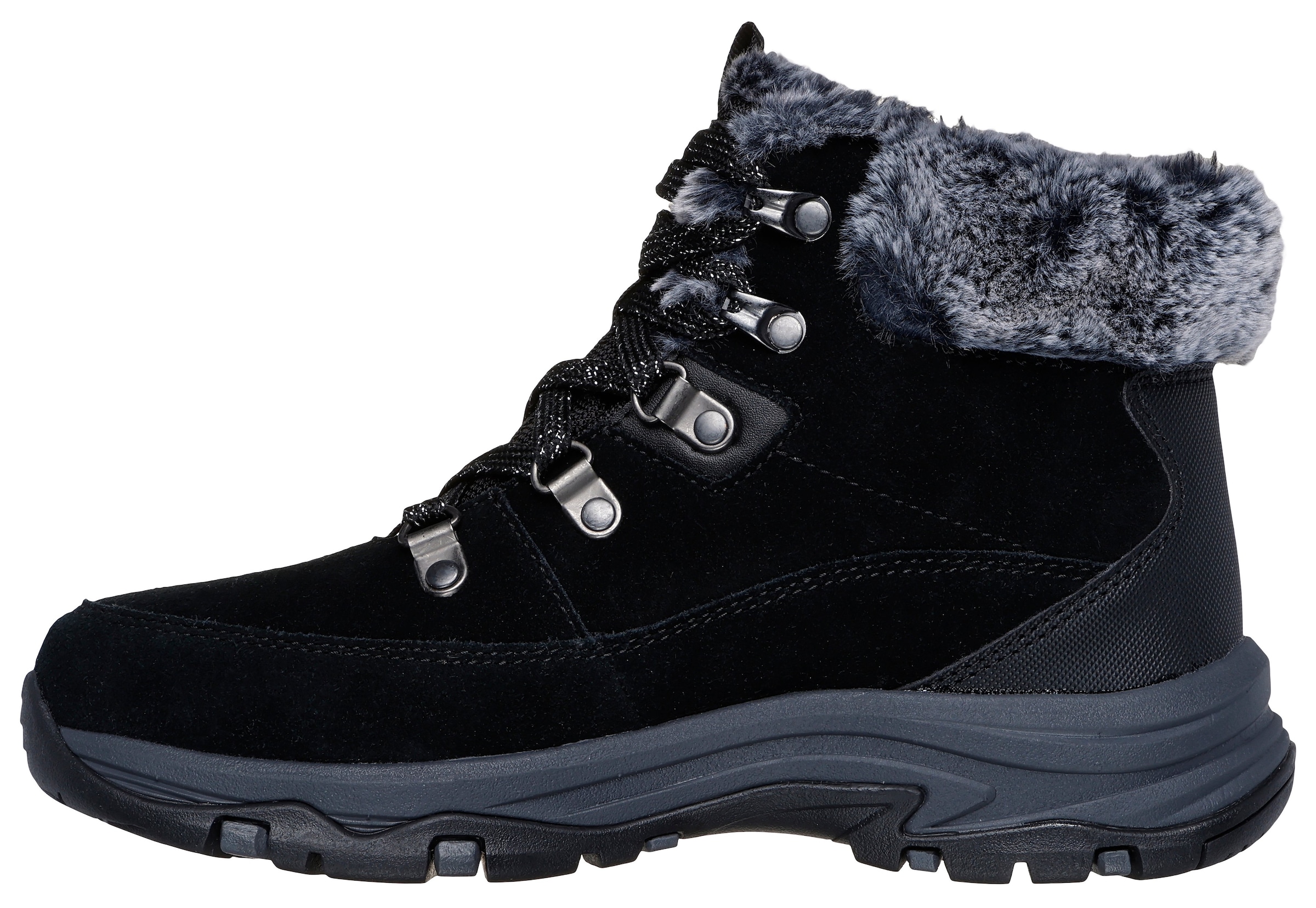 Skechers Winterboots »TREGO«, Chunky Boots, Freizeitschuh, Winterstiefel mit Plateausohle