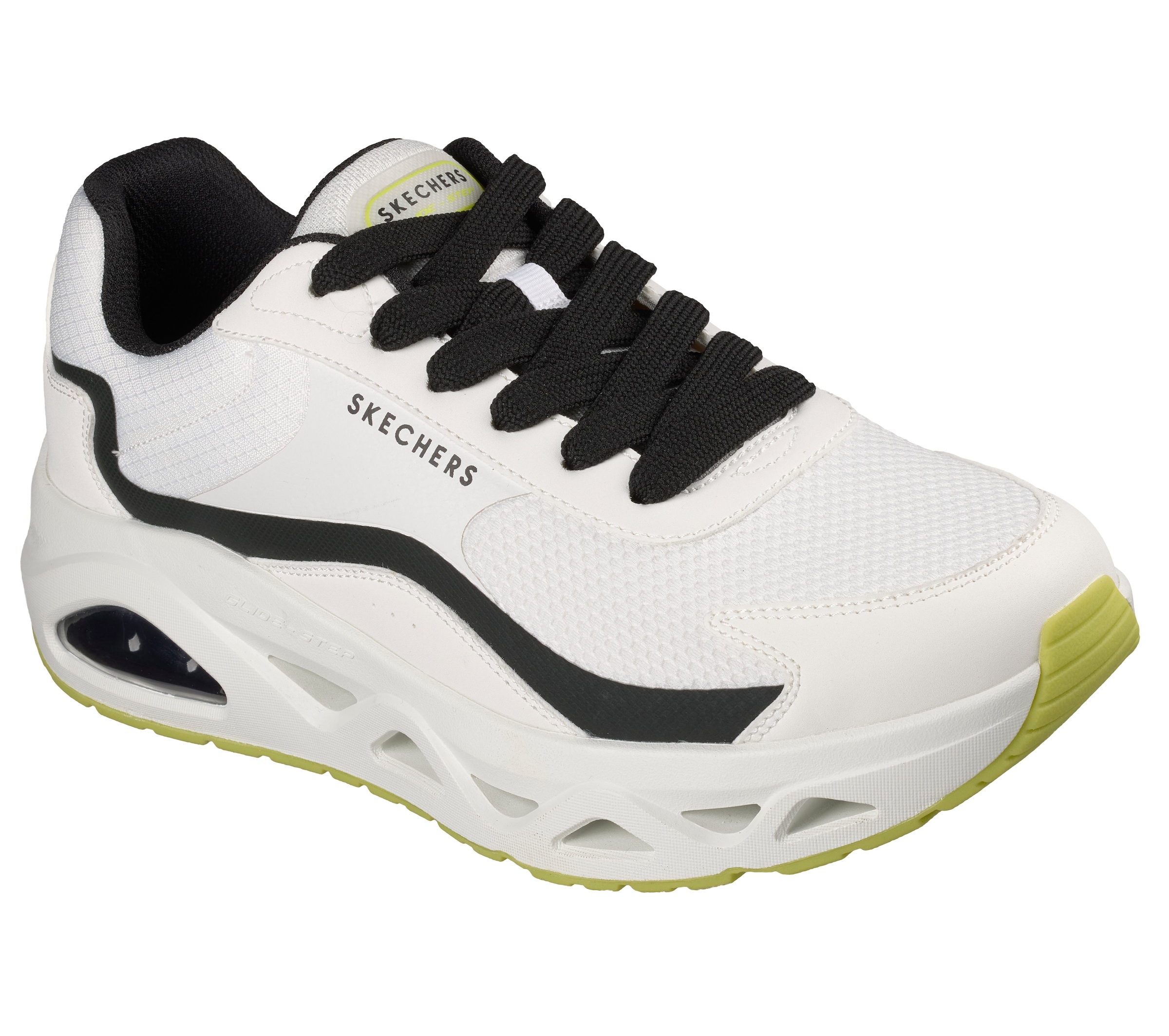 Skechers Sneaker »UNO GLIDE-STEP«  Schnürschuh, Halbschuh, Freizeitsneaker mit Memory Foam