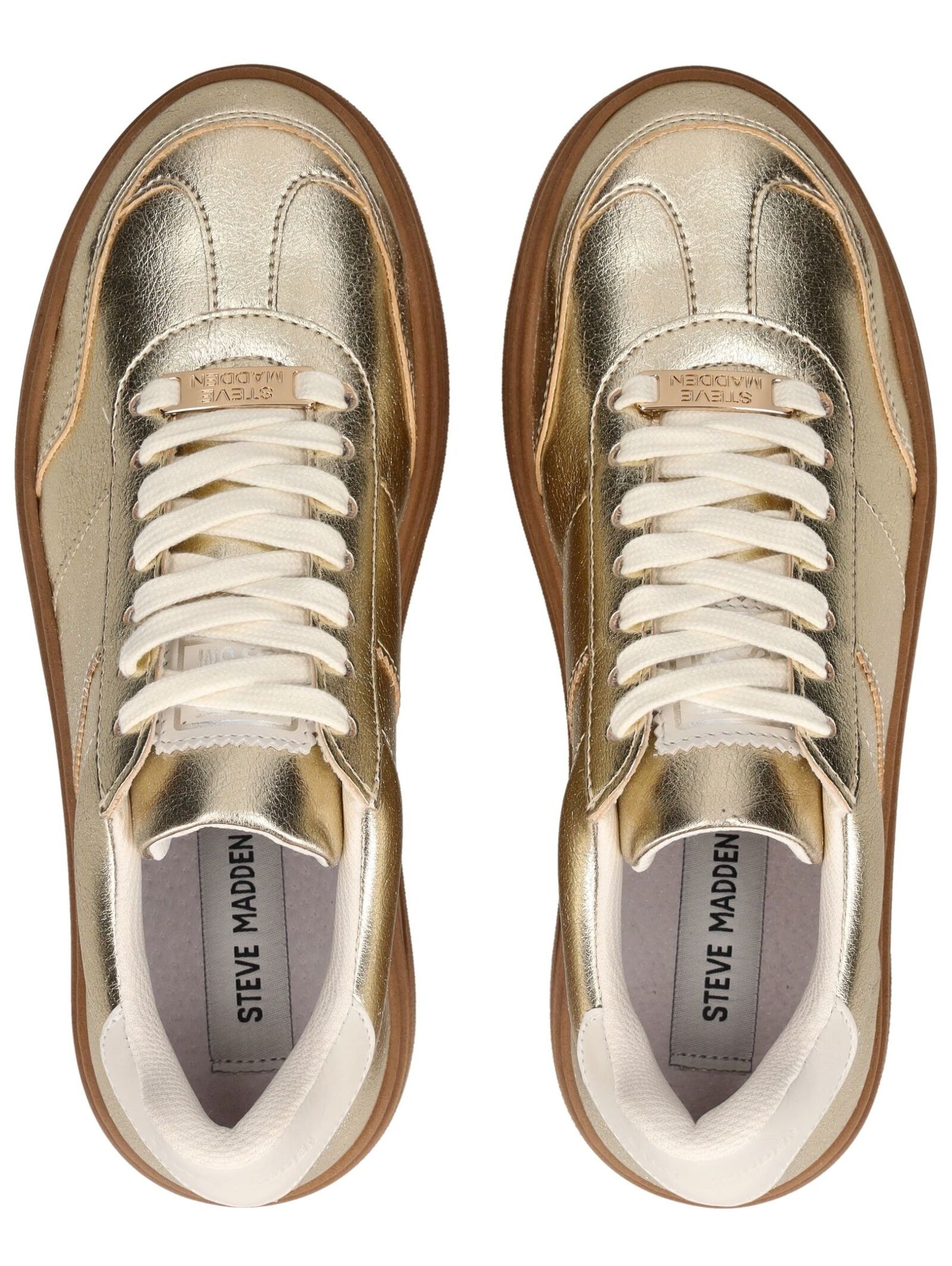 STEVE MADDEN Plateausneaker »STEVE MADDEN Sneaker Lederimitat«