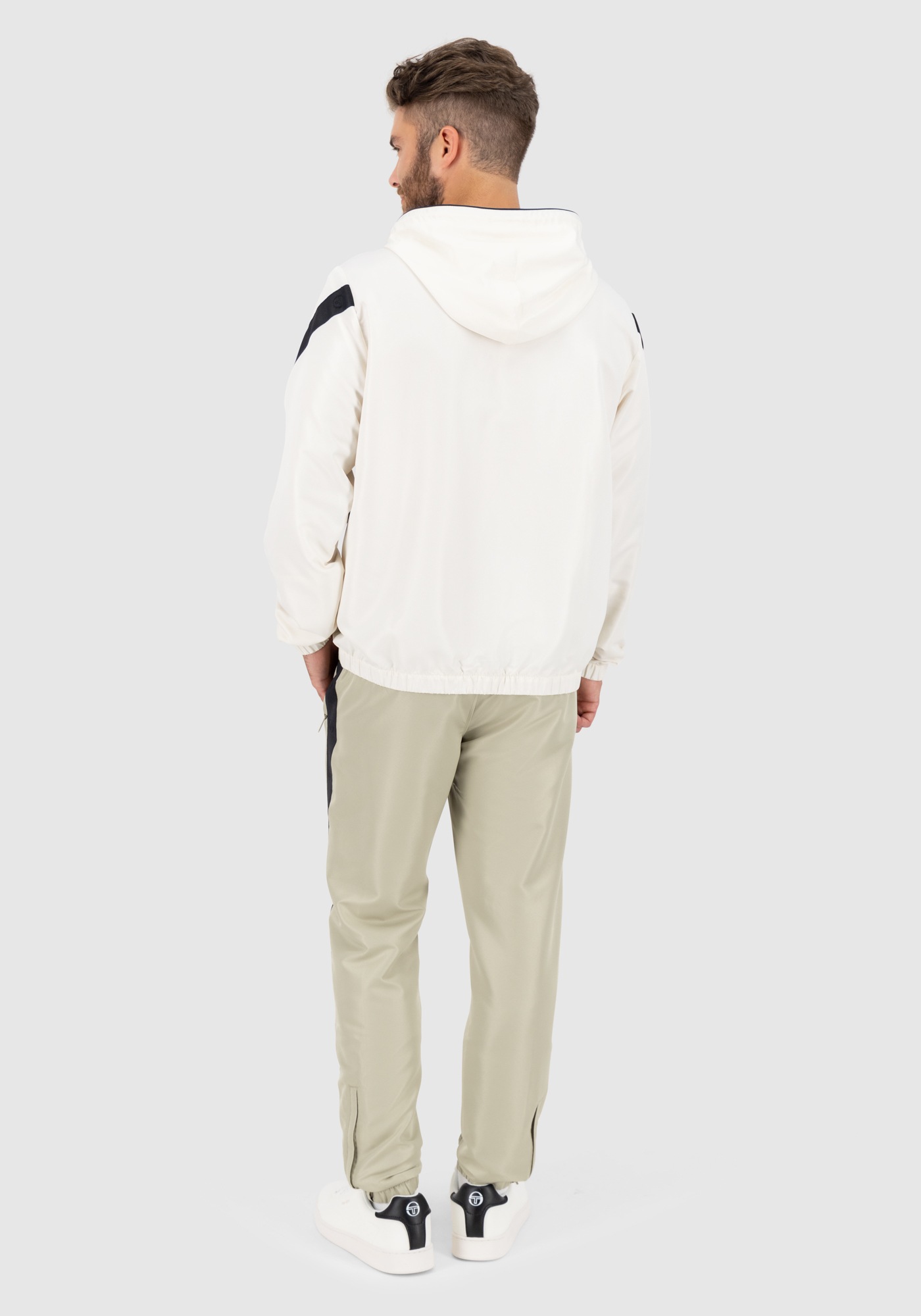 Sergio Tacchini Trainingsanzug »DIAGONALLEY HOODIE TRACKSUIT Herren«, Trainingsanzug Herren, Tracksuit, Retro, Outdoor, Jogging, Streetwear