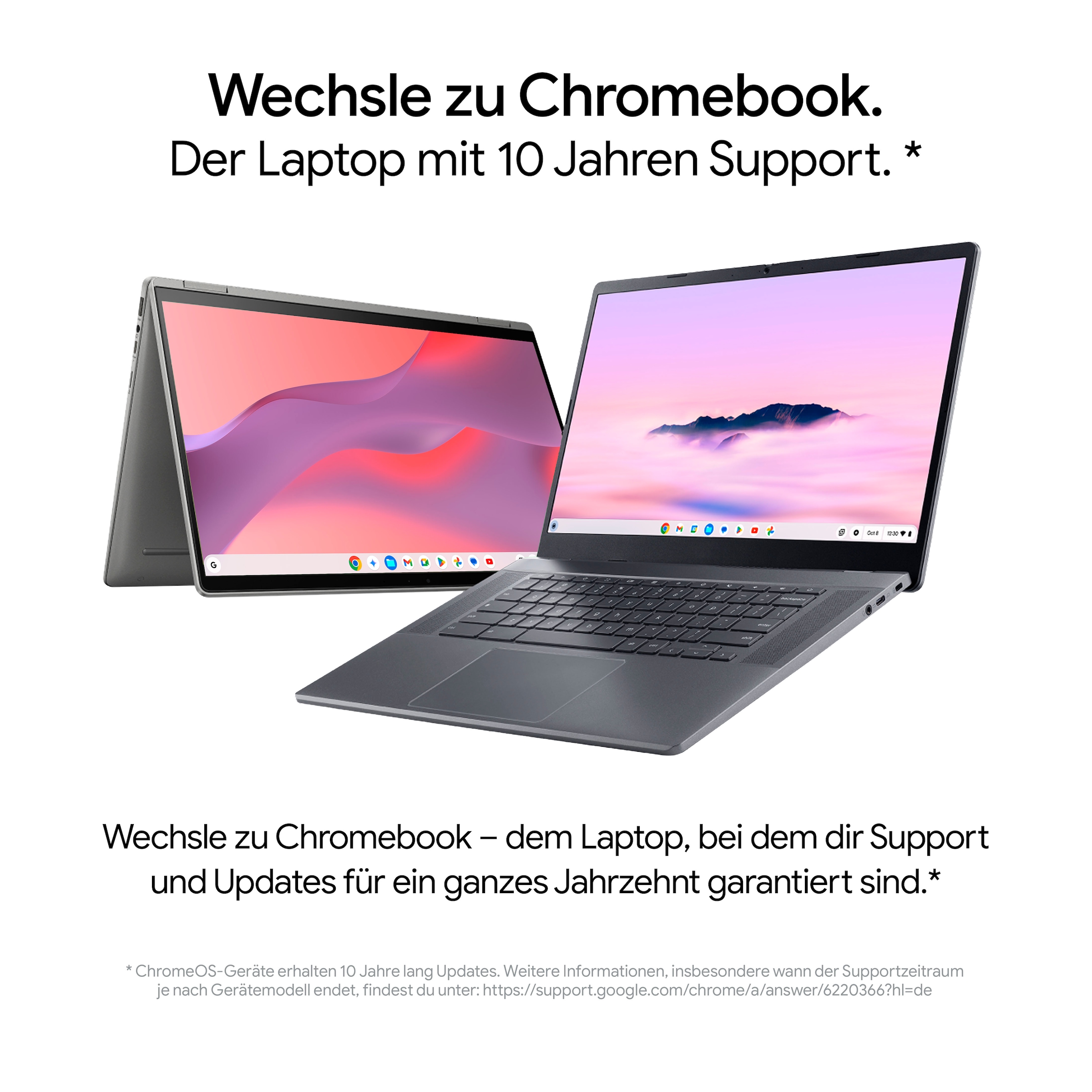 HP Chromebook »14b-cd0011ng«, 35,6 cm, / 14 Zoll, Intel, UHD Graphics, 128 GB SSD