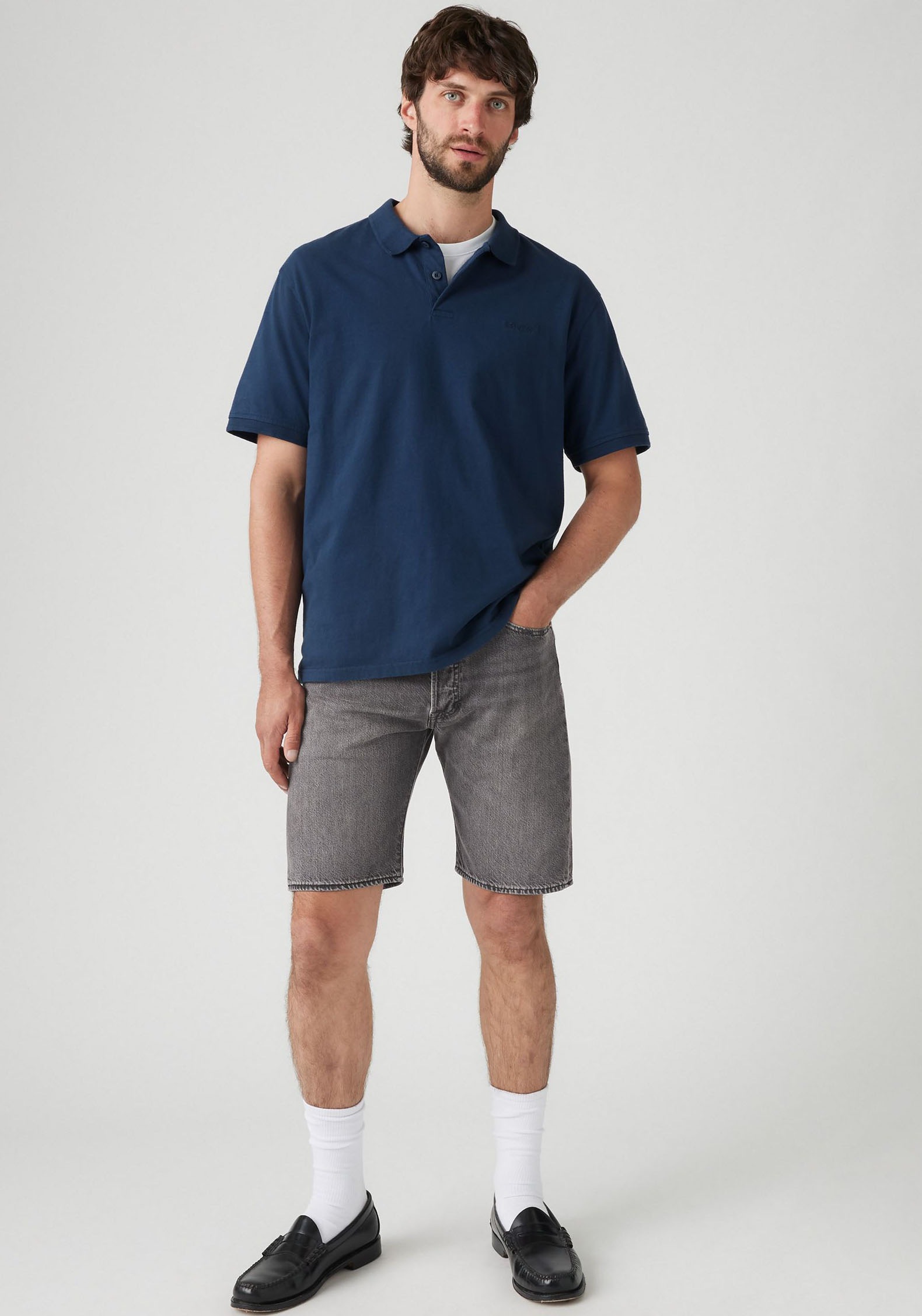 Levi's 501 Original Denim Shorts Black 28 3