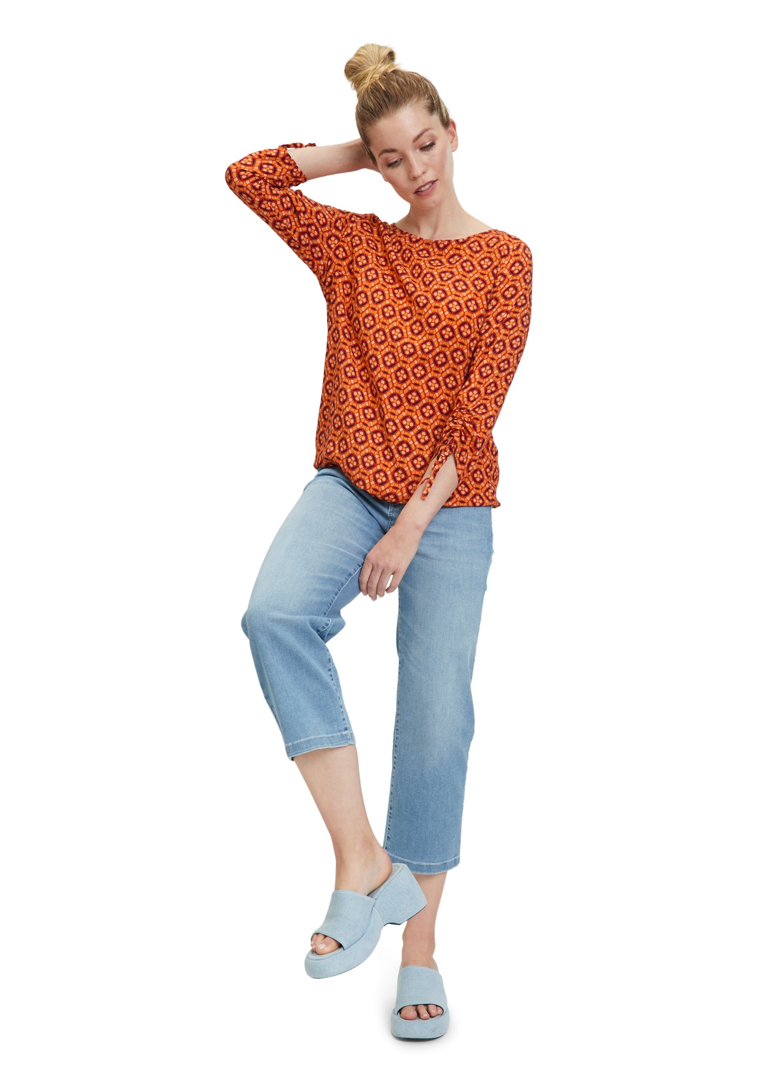 Cartoon 7/8-Jeans »Cartoon Cropped-Jeans mit aufgesetzten Taschen«