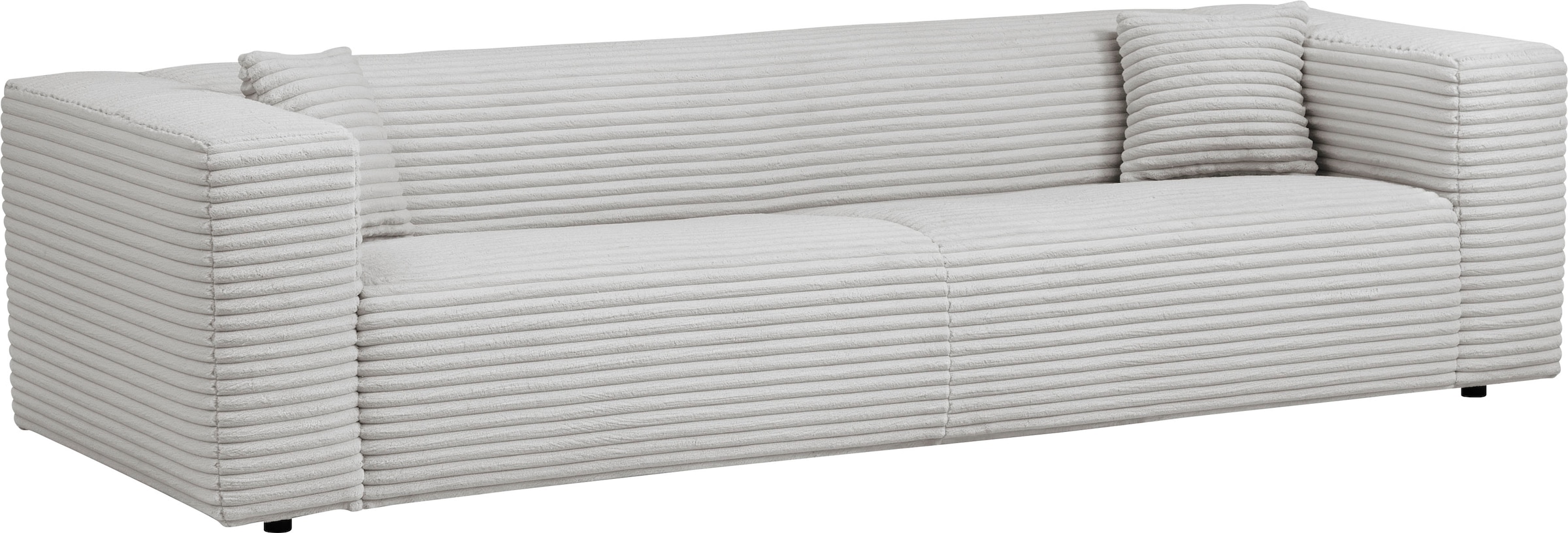 andas 3-Sitzer »BAKELS, Couch in Cord oder Boucle-Stoff, Sofa im modernen Design«, bequemer Sitzkomfort,in 2 Stoffen und 8 Farben lieferbar
