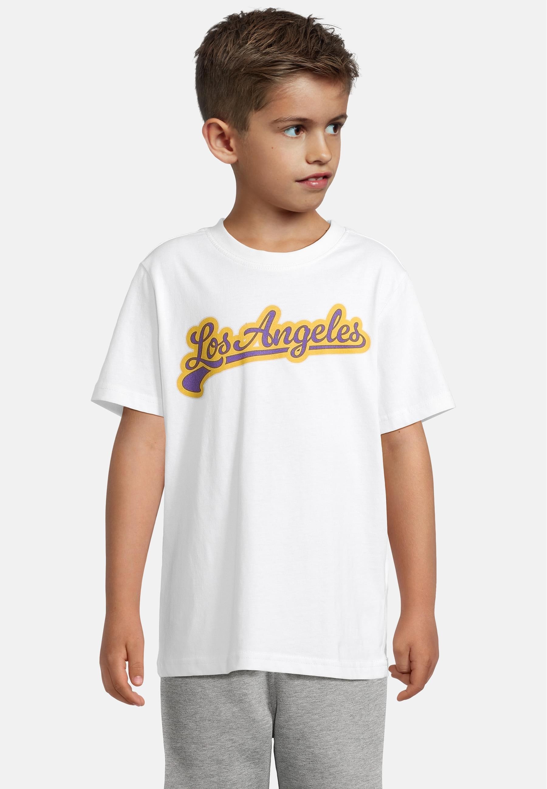 URBAN CLASSICS T-Shirt »Urban Classics T-Shirt 2 Pack - kurzarm - Los Angeles Compton«, (1 tlg.)