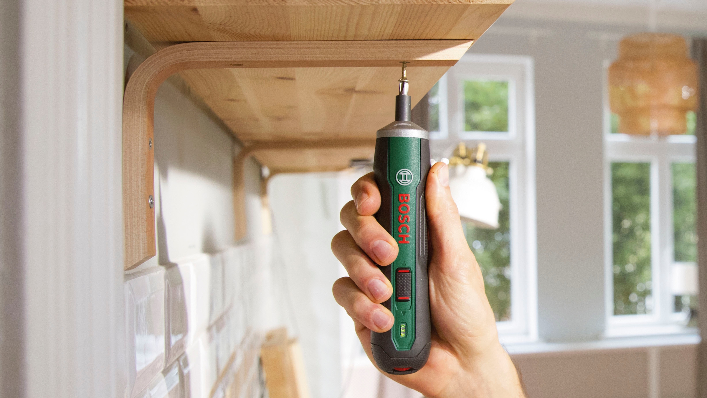 Bosch Home & Garden Akku-Schrauber »PushDrive«, mit eingebauten Akku 3,6V/1,5Ah