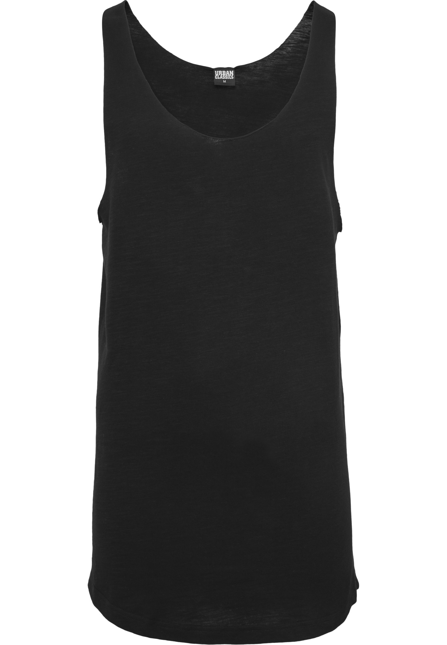URBAN CLASSICS Tanktop "Urban Classics Herren Long Shaped Open Edge Loose Tank" 1
