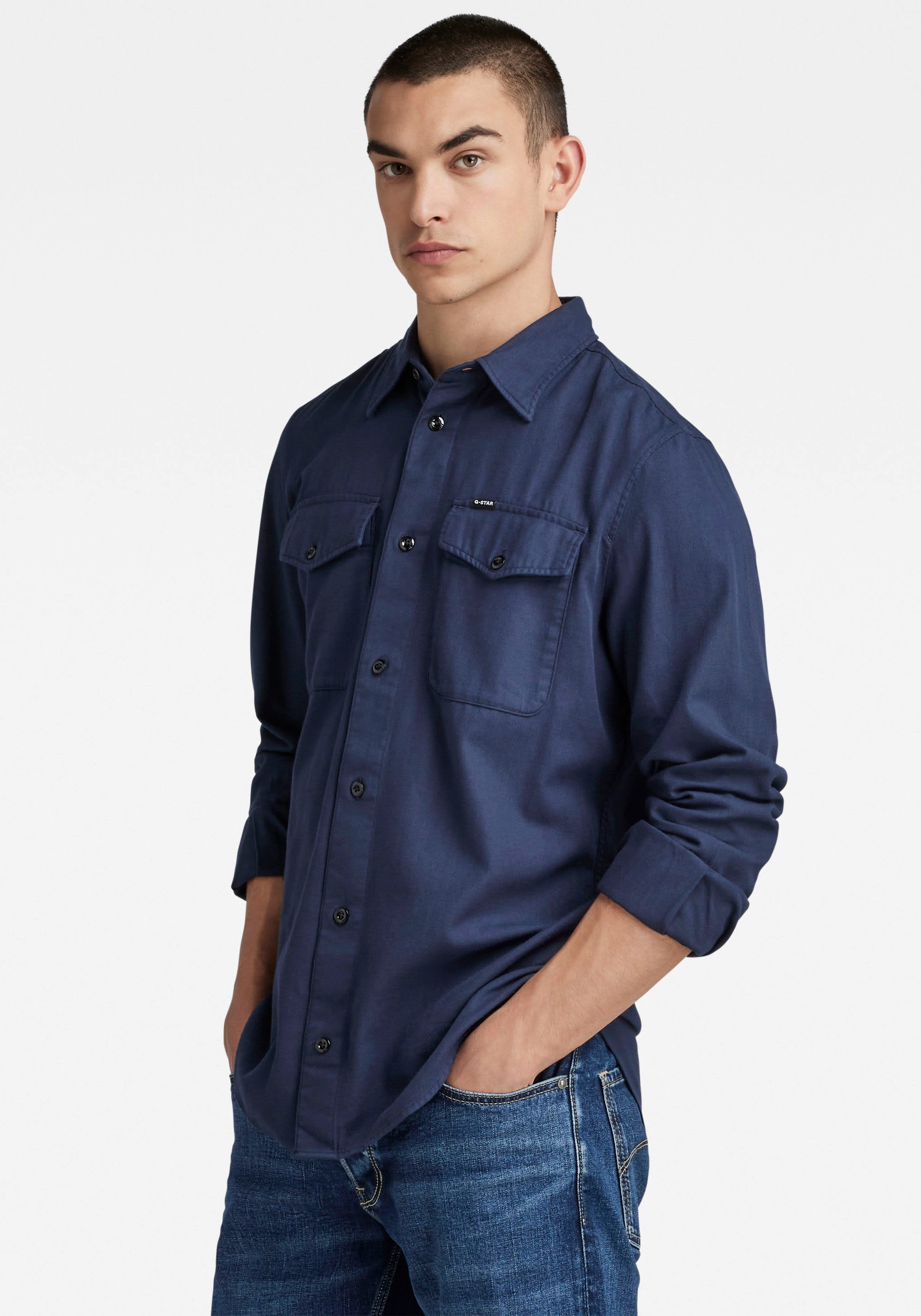 G-star Raw Herren Hemd D24963-d454-b681 günstig online kaufen