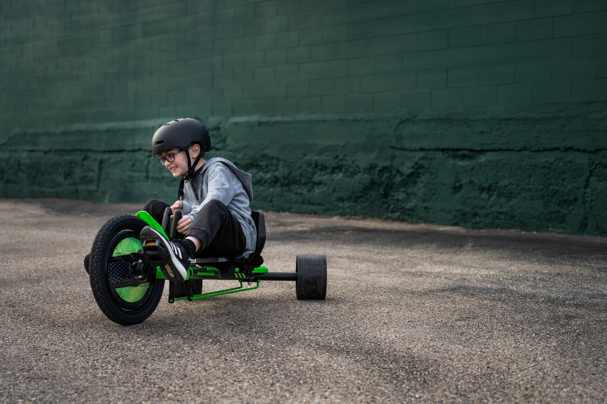Huffy Elektro-Kindertrike »Green Machine 16-Zoll Drift Trike«, ab 5 Monaten