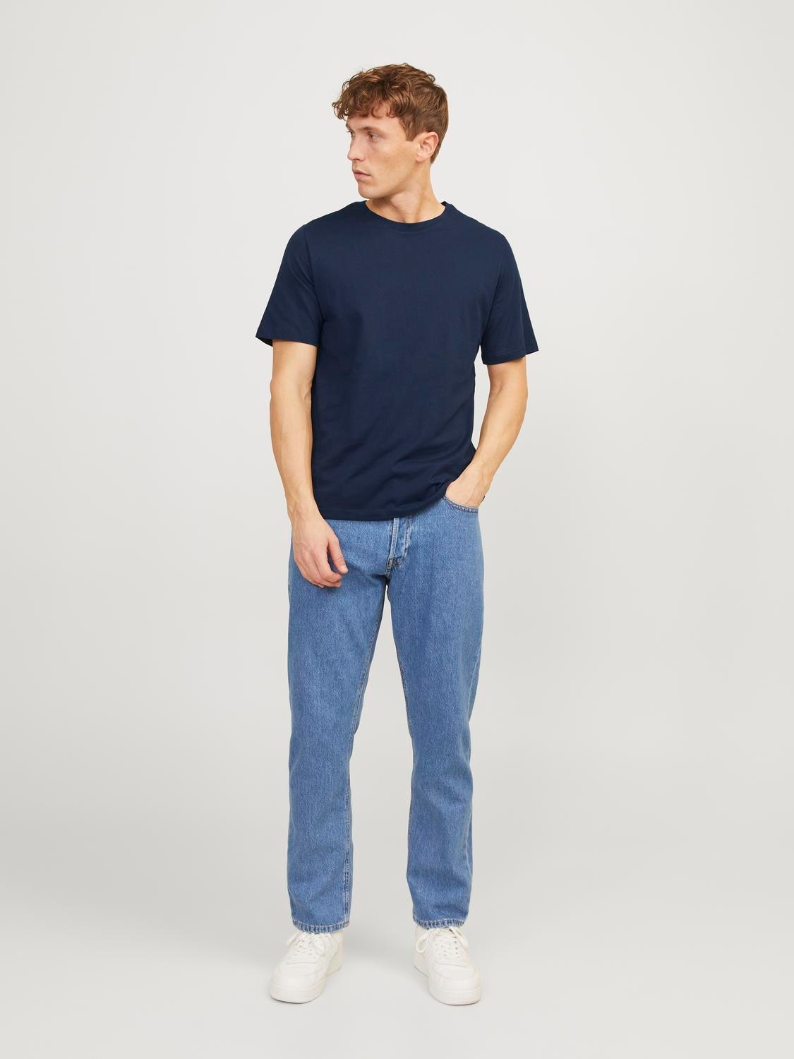 Jack & Jones T-Shirt »JJEORGANIC BASIC TEE SS O-NE 5PK MP NOOS«, (Packung, 5 tlg., 5er-Pack)