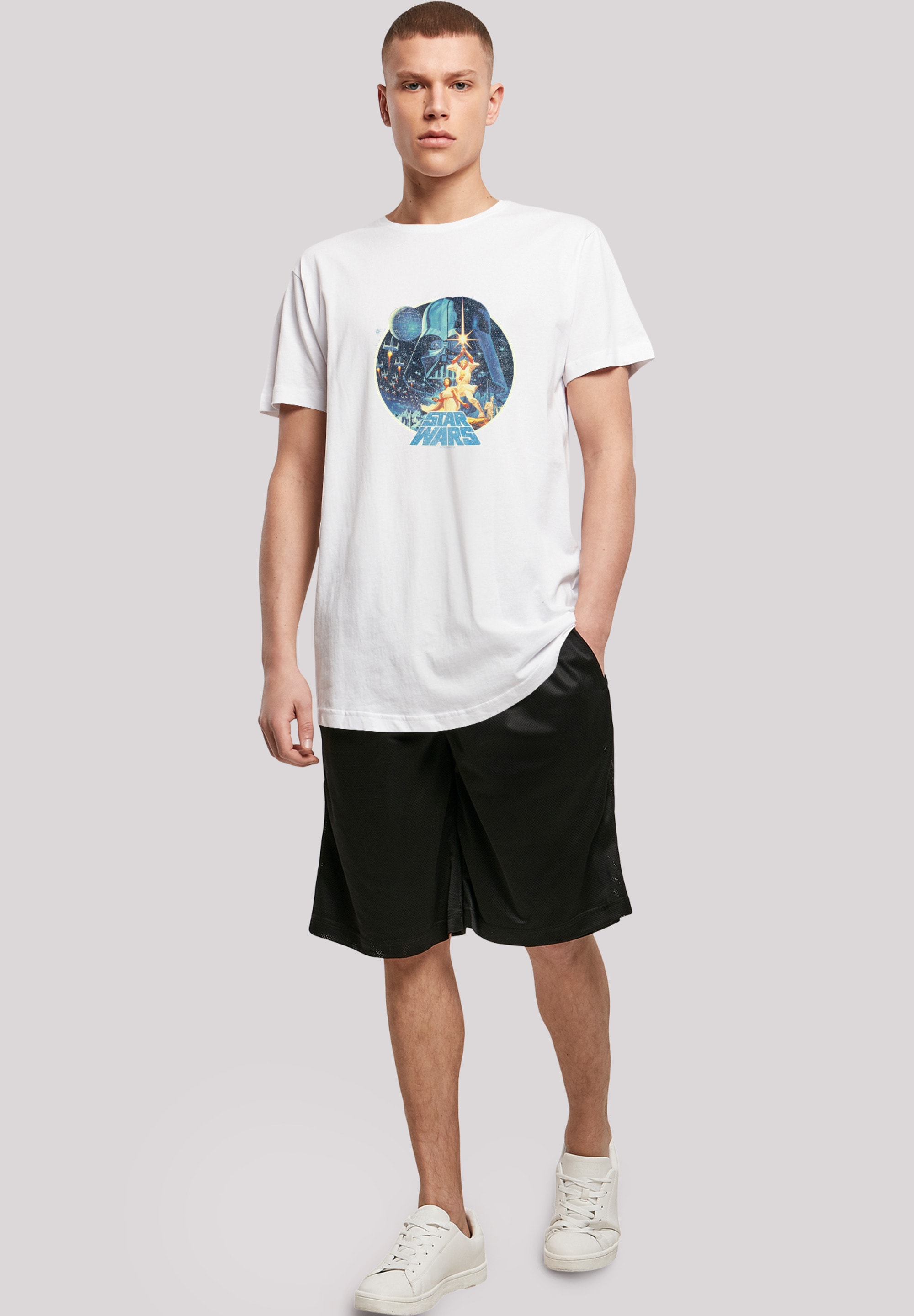 F4NT4STIC T-Shirt »'Star Wars Classic Vintage Logo'«, Print