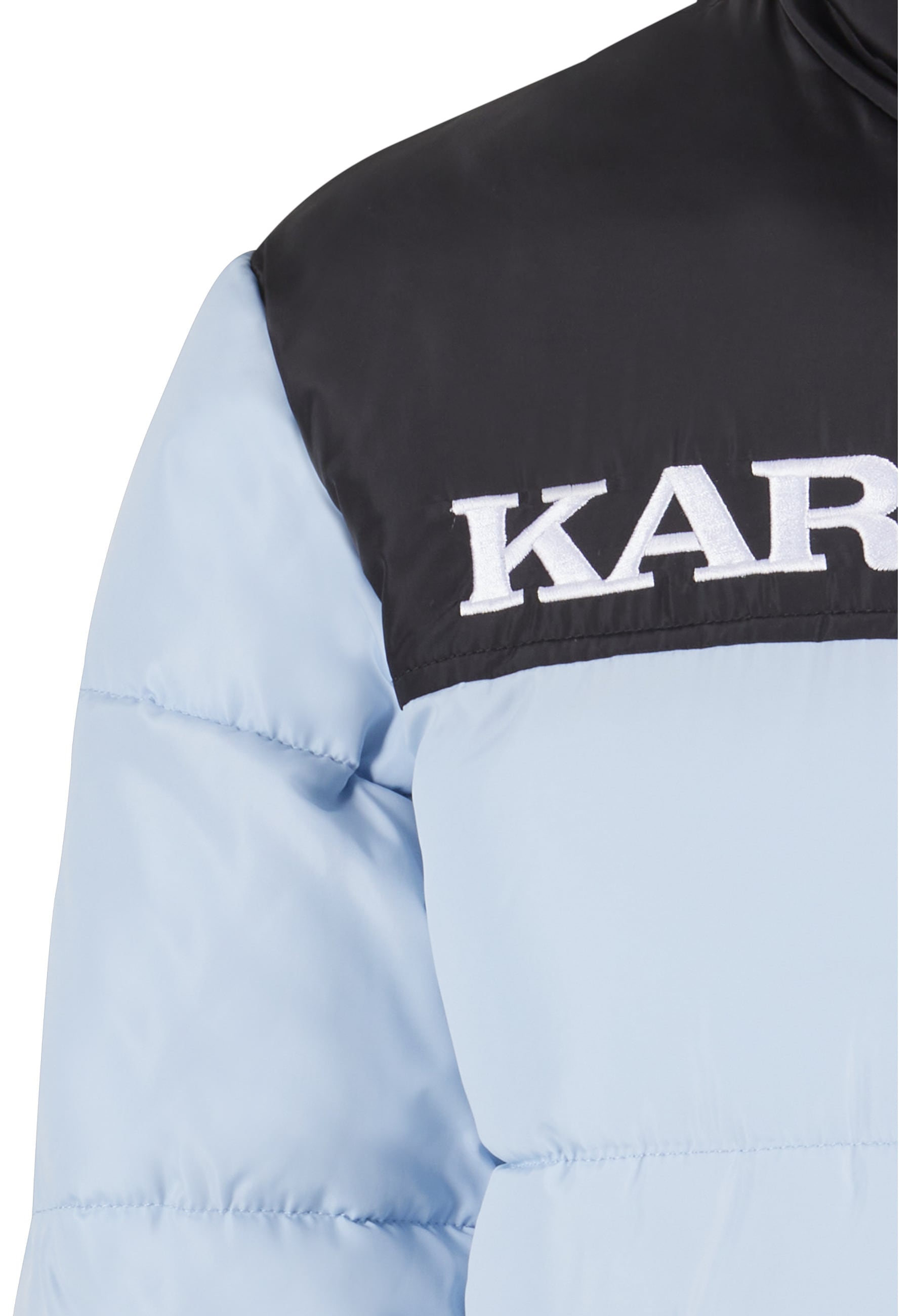 Karl Kani Winterjacke »Karl Kani Damen KM-JK012-090-02 KK Retro Essential Puffer Jacket« 1 Stk. tlg. ohne Kapuze