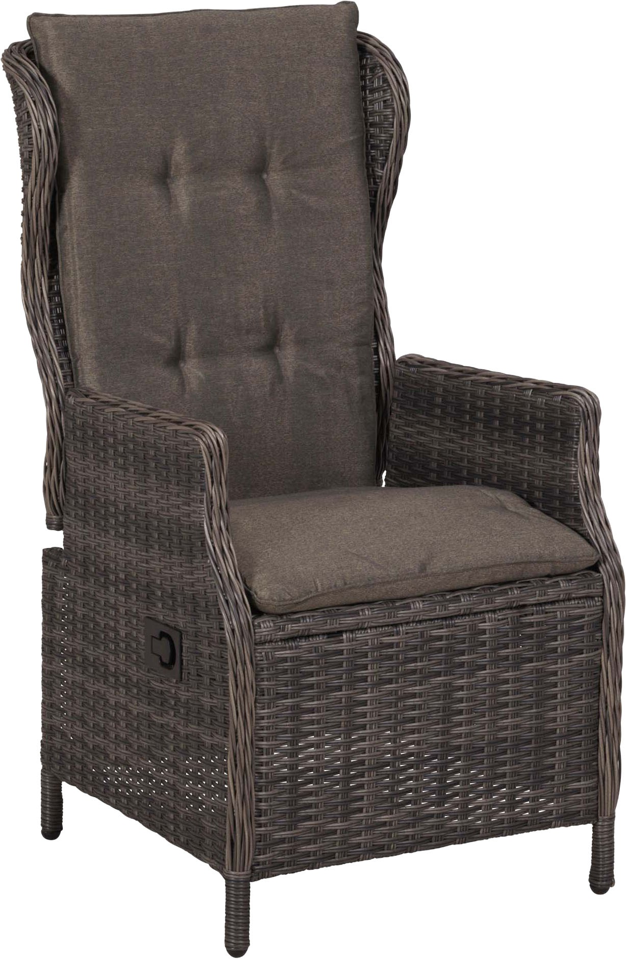 MERXX Gartensessel »Saviano« Set, 2 Stk. tlg. Rückenlehne verstellbar durch Gasdruckfeder