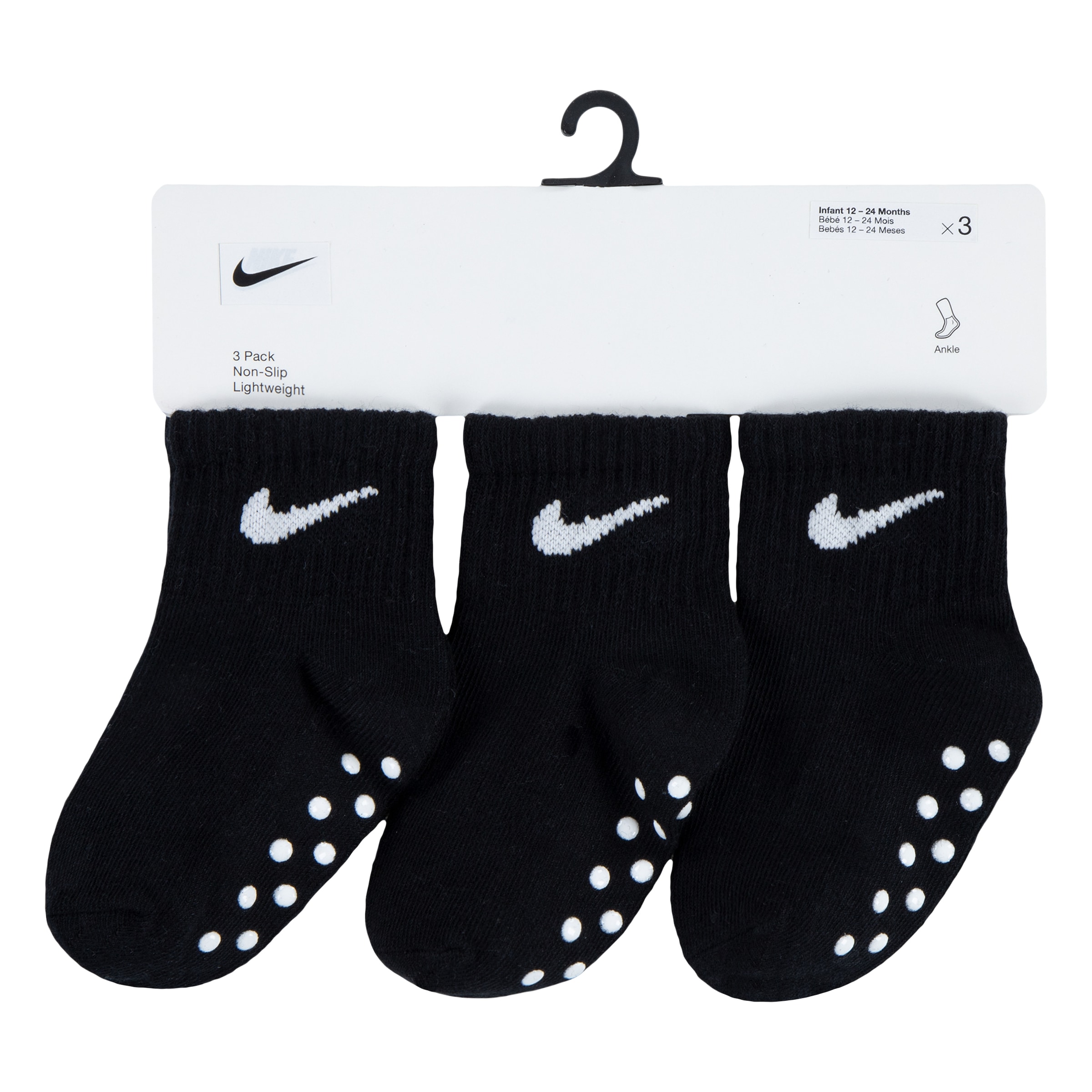 Nike Sportswear Sportsocken »CORE SWOOSH GRIPPER für Babies«, (Set, 3 Paar, 3)