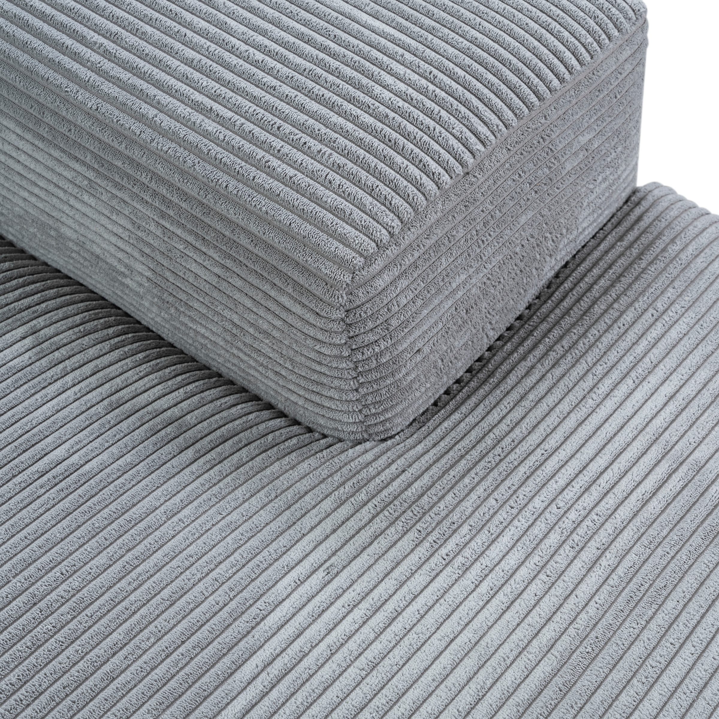 Ecksofa Breitcord WERK2 in Komfort Cord »Rozzana«, mit BAUR | Ecksofa & trendig-weichem hohem Design