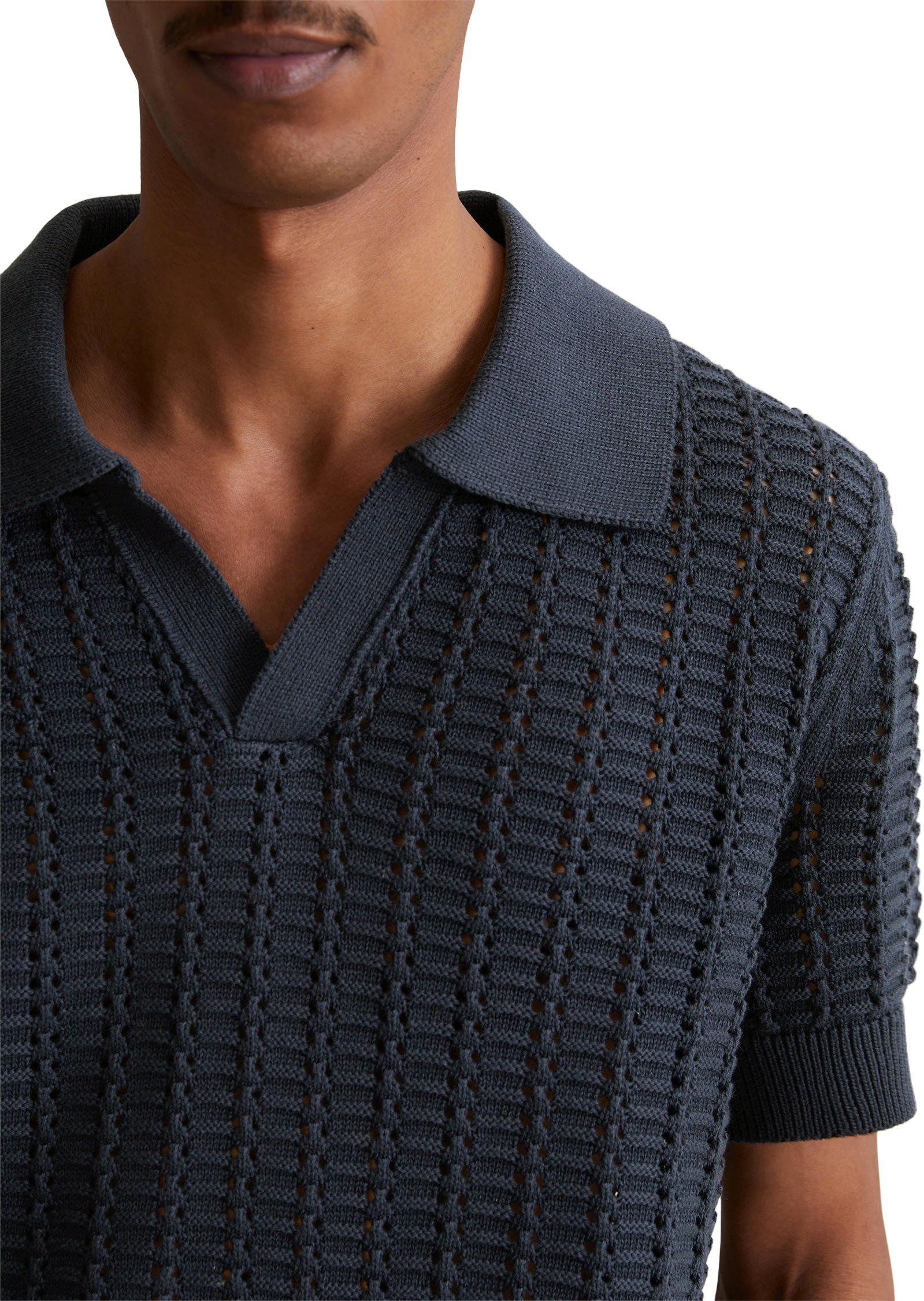 Marc O'Polo DENIM Poloshirt »aus reiner Bio-Baumwolle«