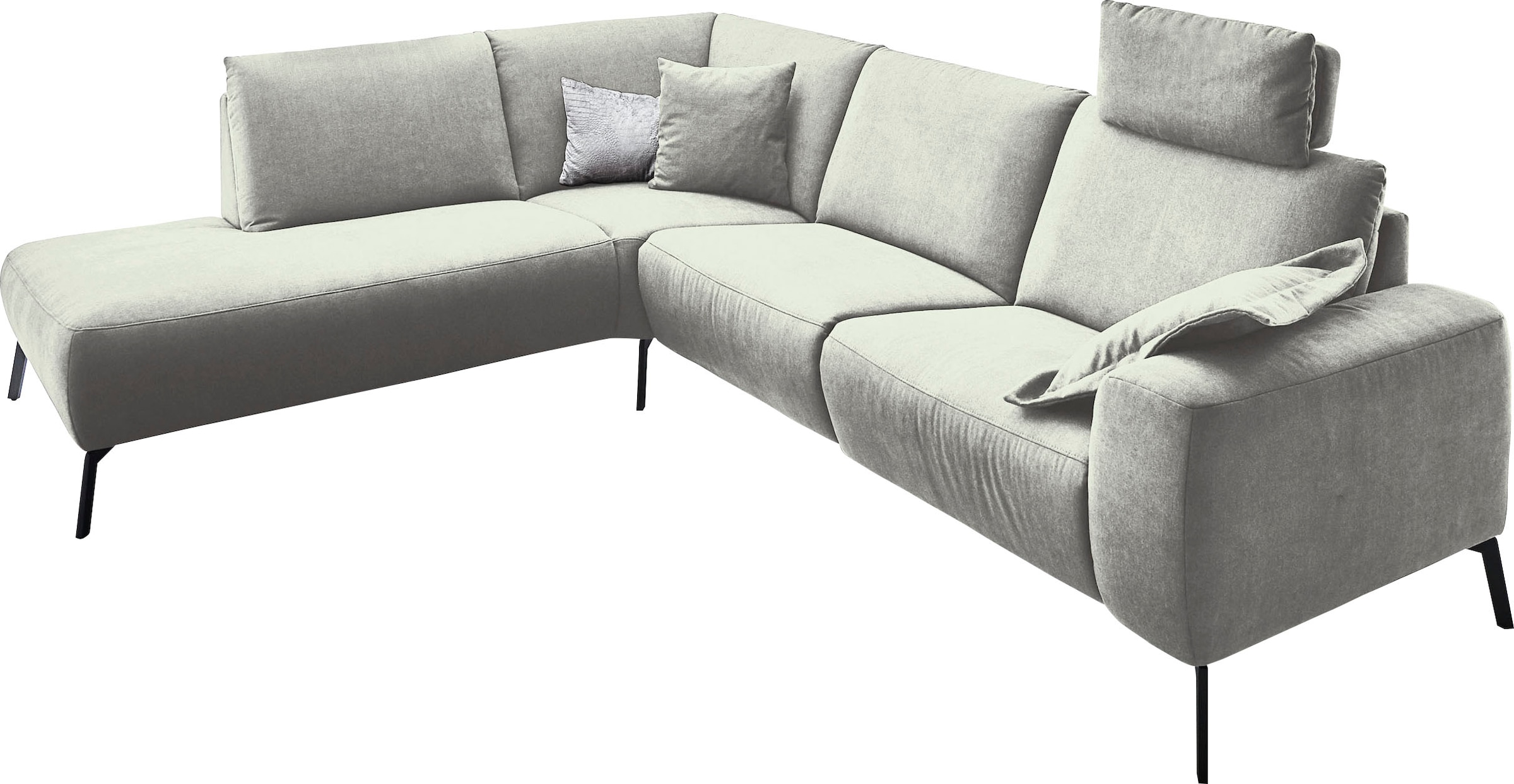 Home affaire Ecksofa "Bellini L-Form" incl. motorischer Relaxfunktio, wahlw günstig online kaufen