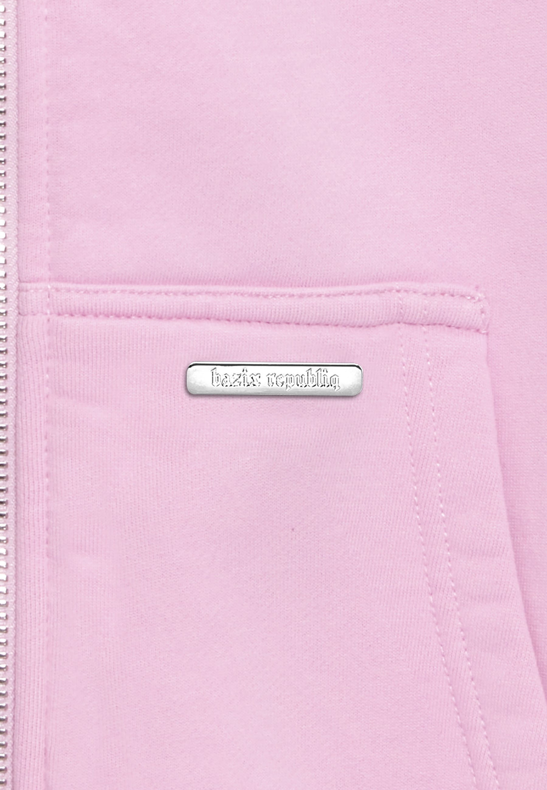 Dropsize Kapuzenpullover »Dropsize Herren Bazix Republiq Super Heavy Rib Zipper« 1