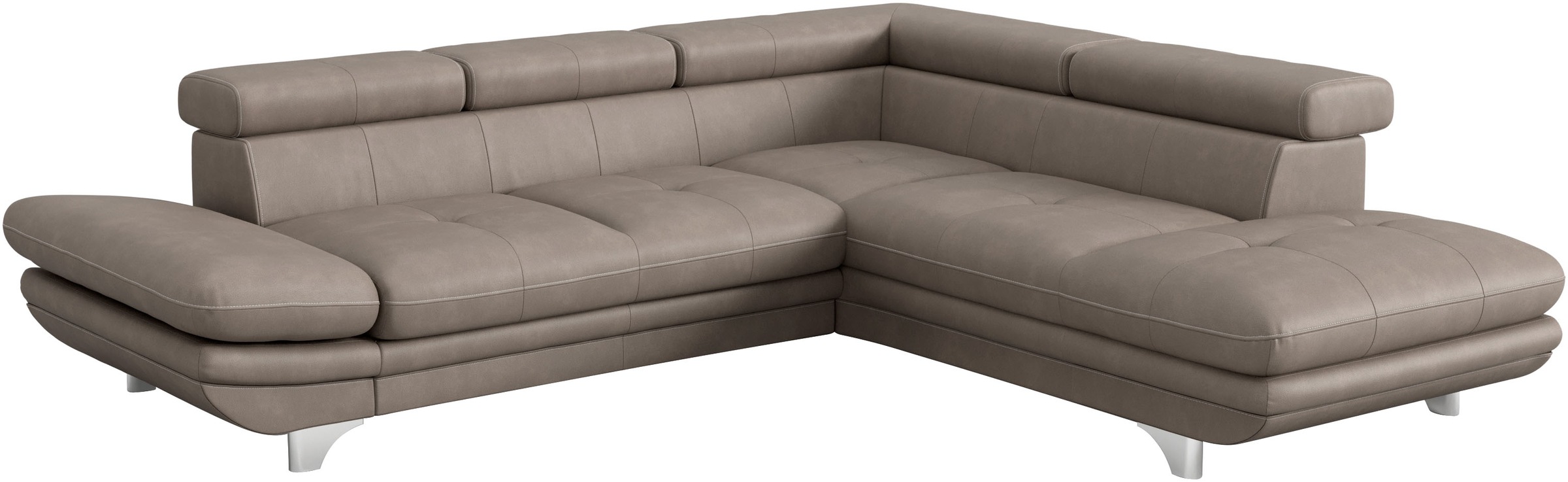 COTTA Ecksofa "Enterprise L-Form" mit Arm- & Kopfteilverstellung, wahlweise günstig online kaufen