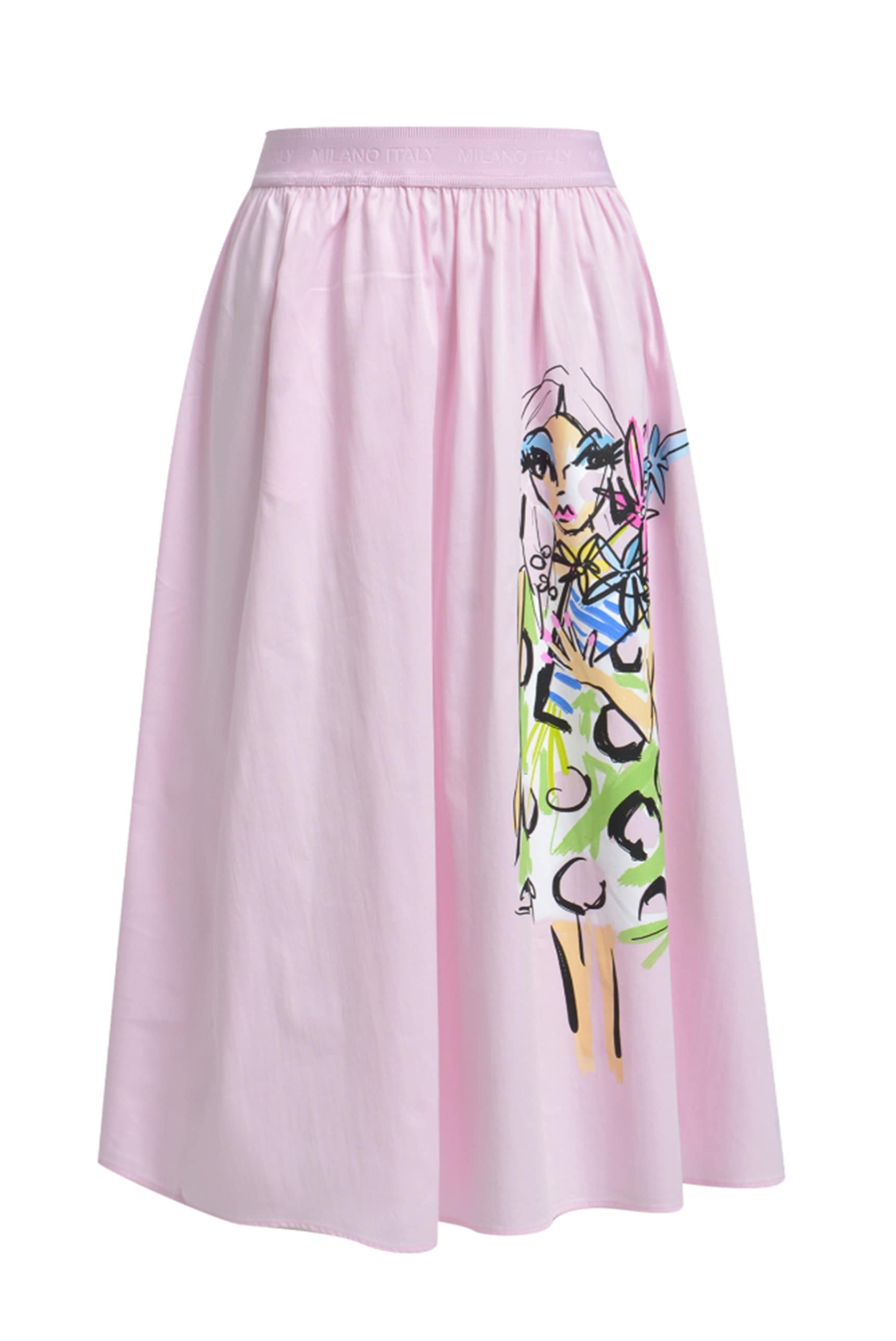 Smith & Soul Sommerrock mit Elastikbund