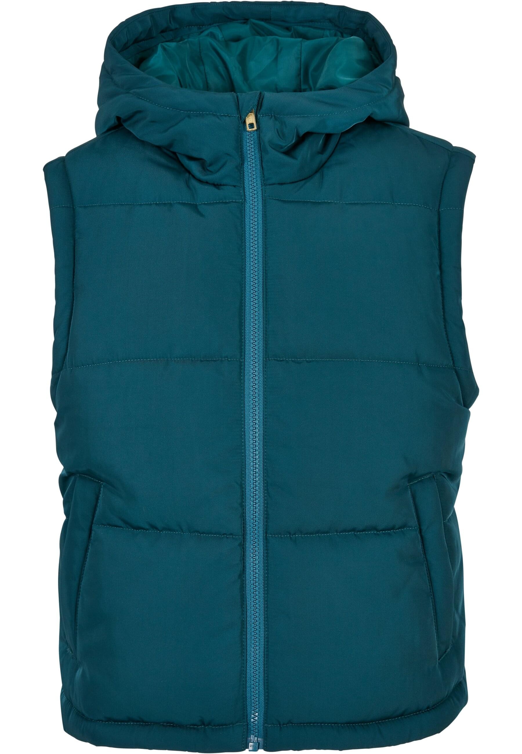 URBAN CLASSICS Jerseyweste »Urban Classics Damen Ladies Recycled Twill Puffer Vest«, (1 tlg.)