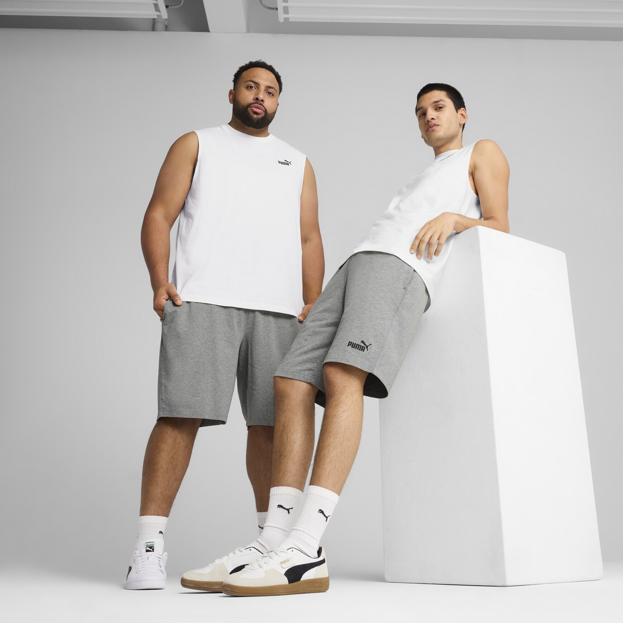 PUMA Sporthose »Essentials No. 1 Logo Jersey 10" Shorts Herren«