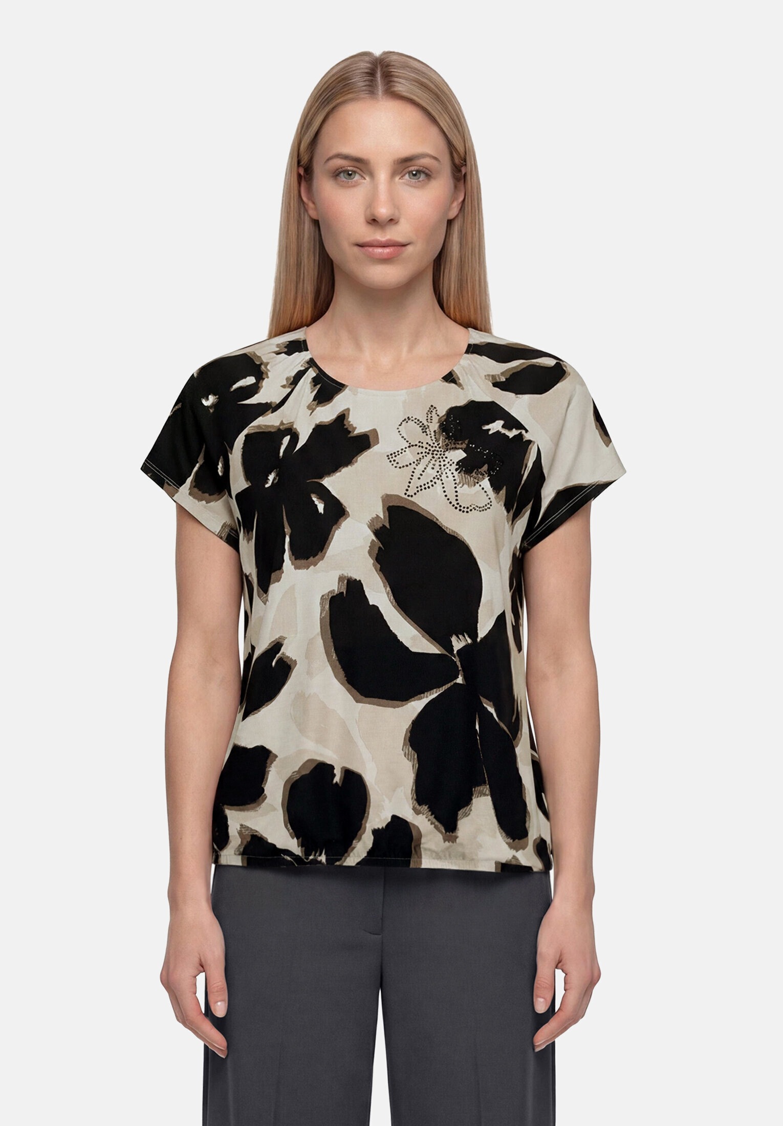 Betty Barclay Kurzarmshirt »Damen mit Gummizug« 1